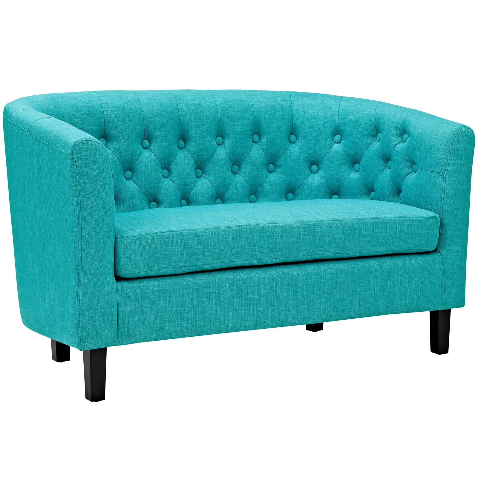 Prospect Upholstered Fabric Loveseat - East Shore Modern Home Furnishings