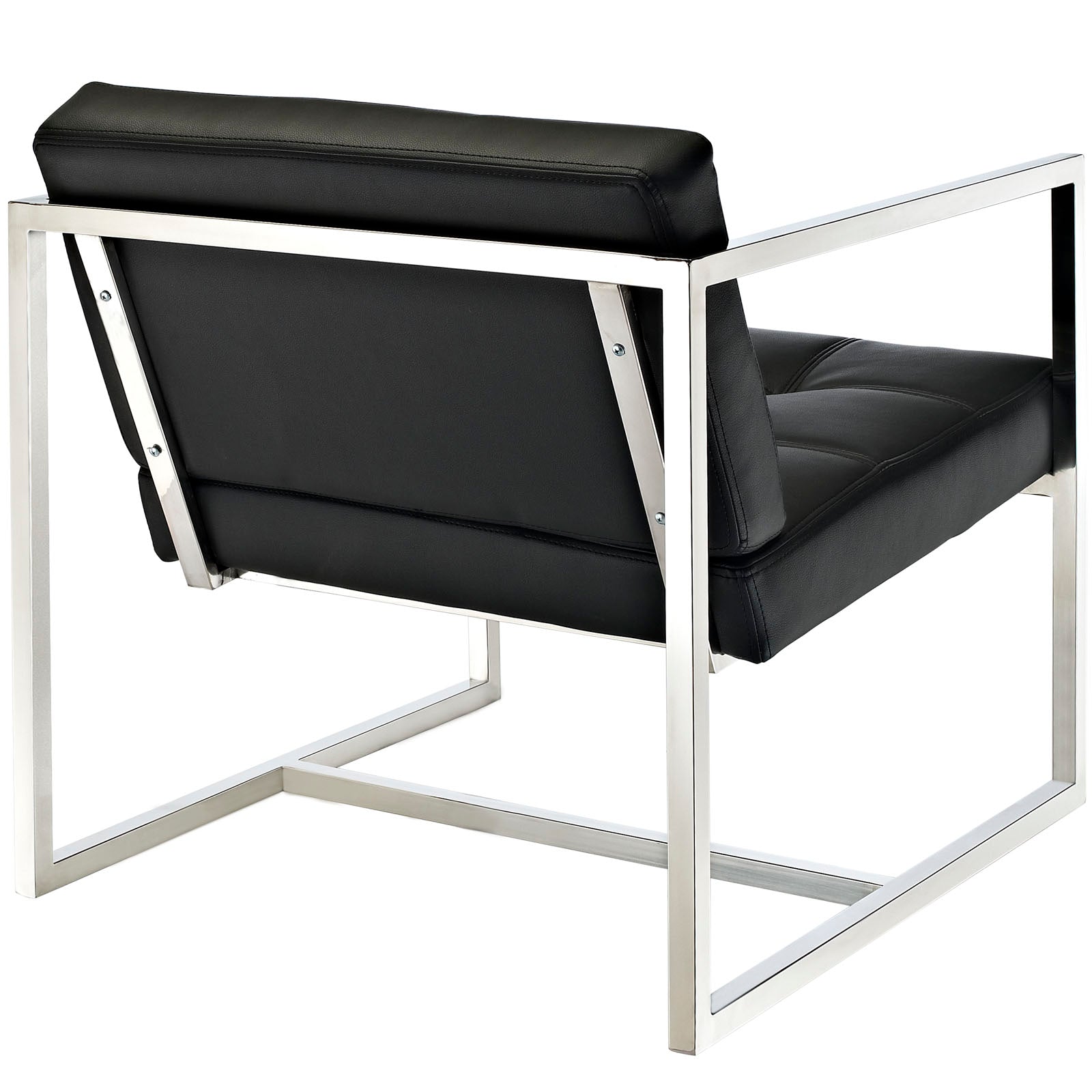 Hover Upholstered Vinyl Lounge Chair - East Shore Modern Home Furnishings