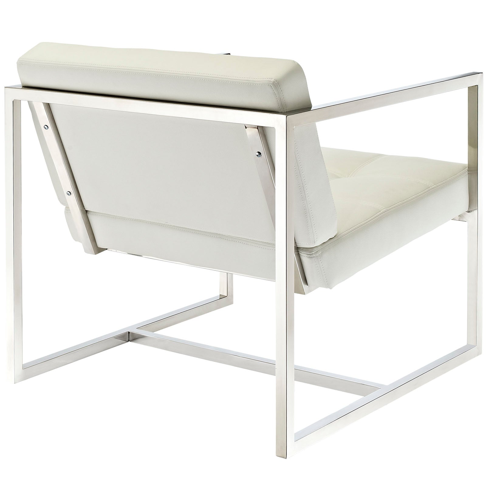 Hover Upholstered Vinyl Lounge Chair - East Shore Modern Home Furnishings