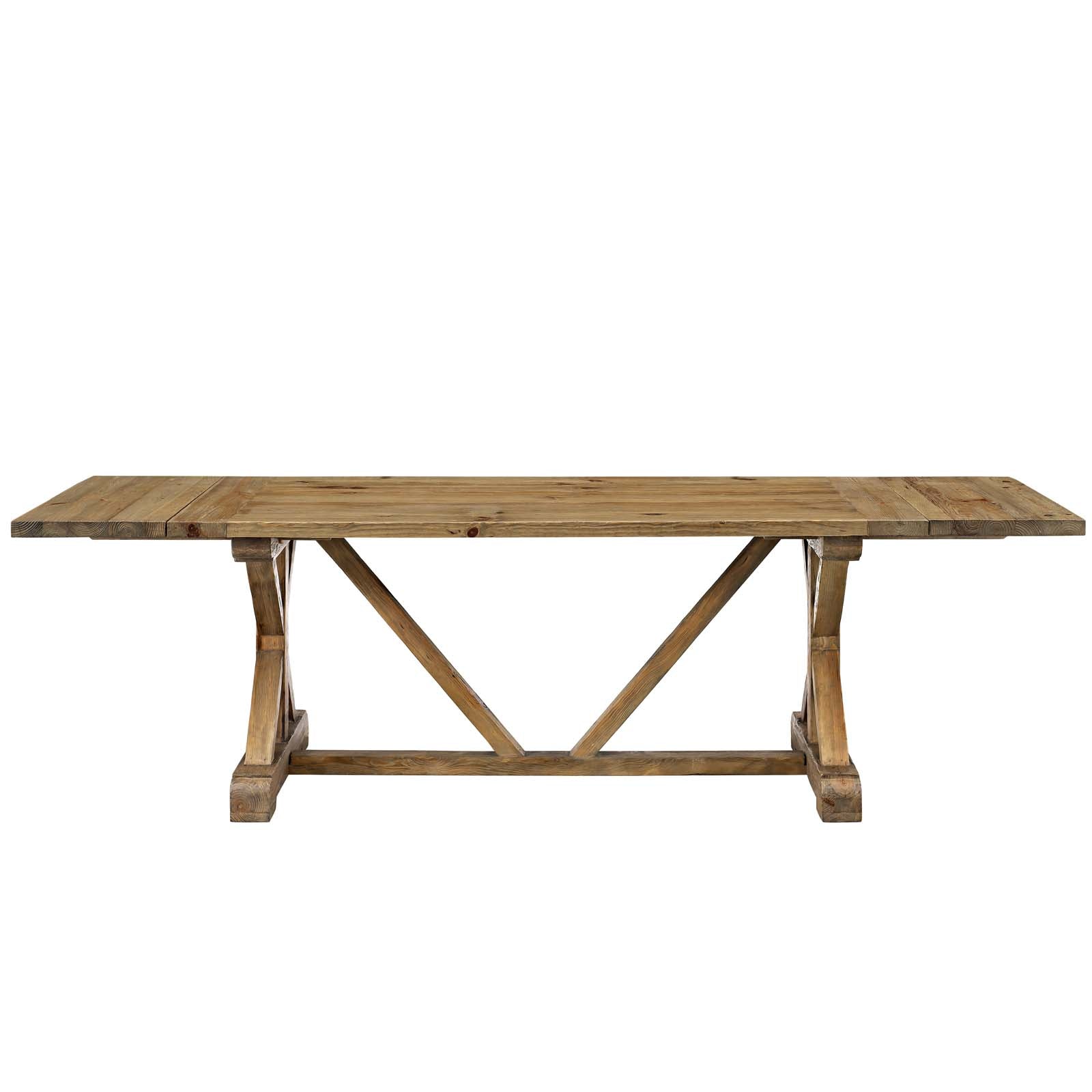Den Extendable Wood Dining Table - East Shore Modern Home Furnishings
