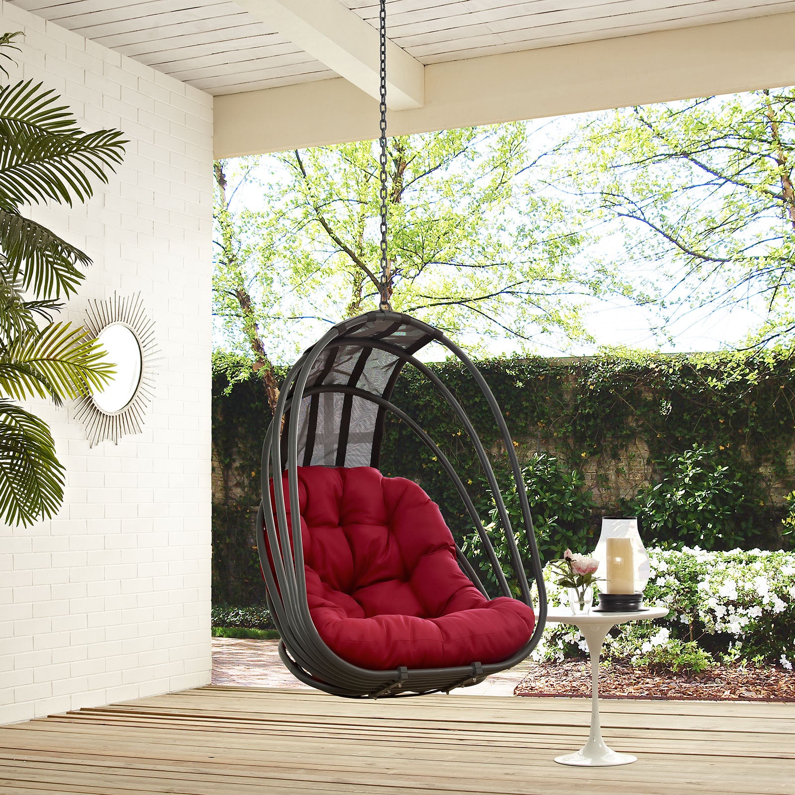 Whisk Outdoor Patio Swing Chair Without Stand - East Shore Modern Home Furnishings