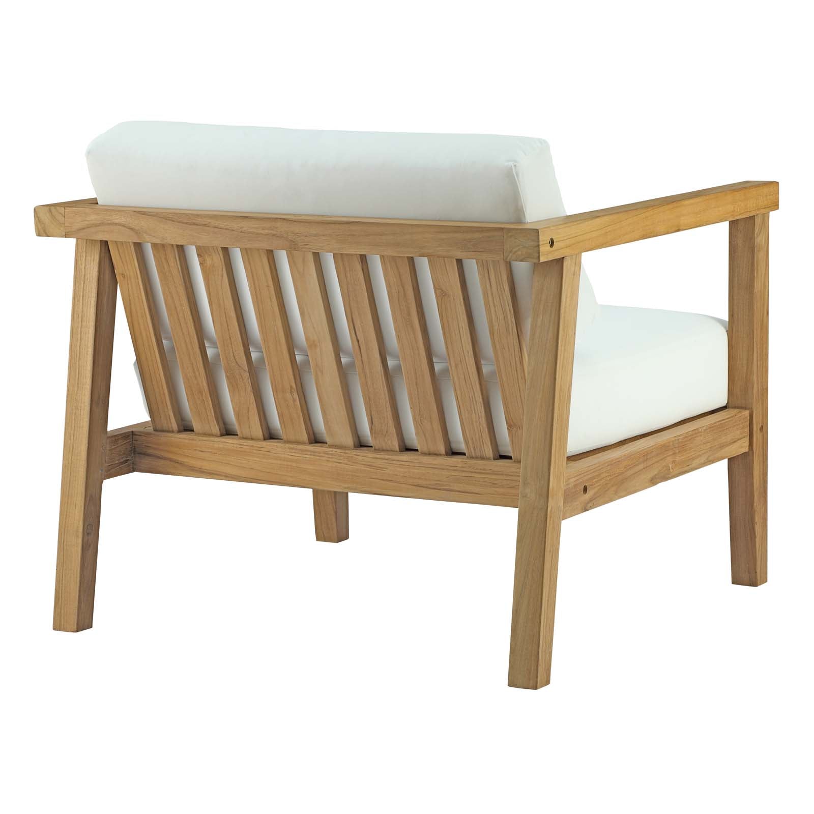 Bayport Outdoor Patio Teak Armchair - East Shore Modern Home Furnishings