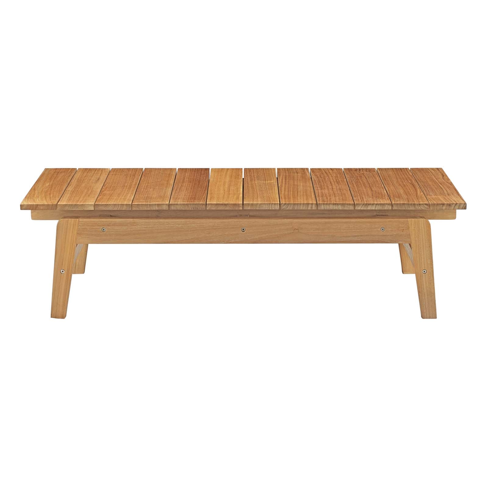 Bayport Outdoor Patio Teak Coffee Table - East Shore Modern Home Furnishings