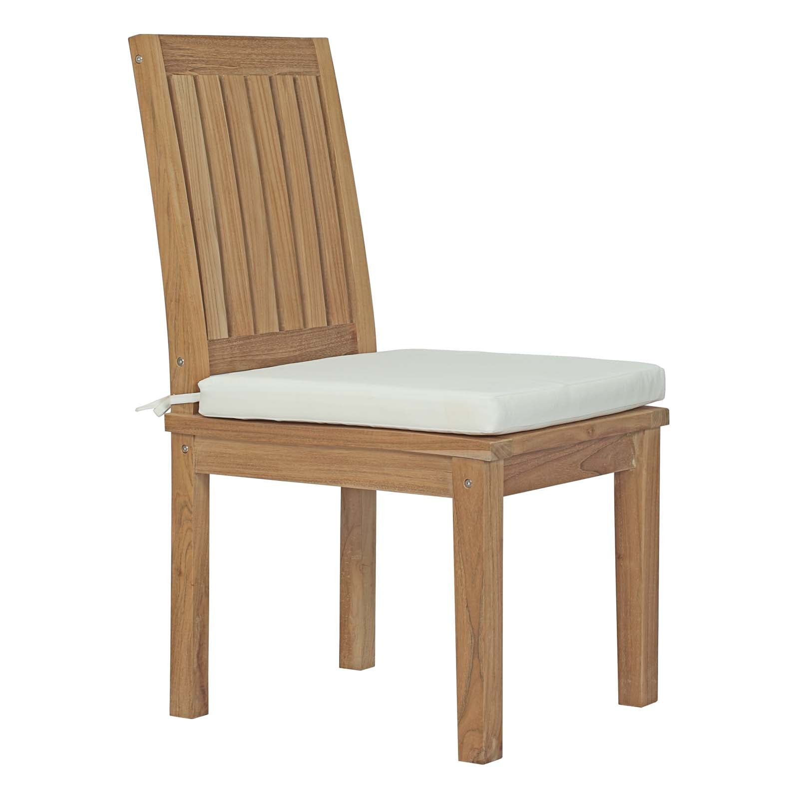 Marina Outdoor Patio Teak Dining Chair - East Shore Modern Home Furnishings