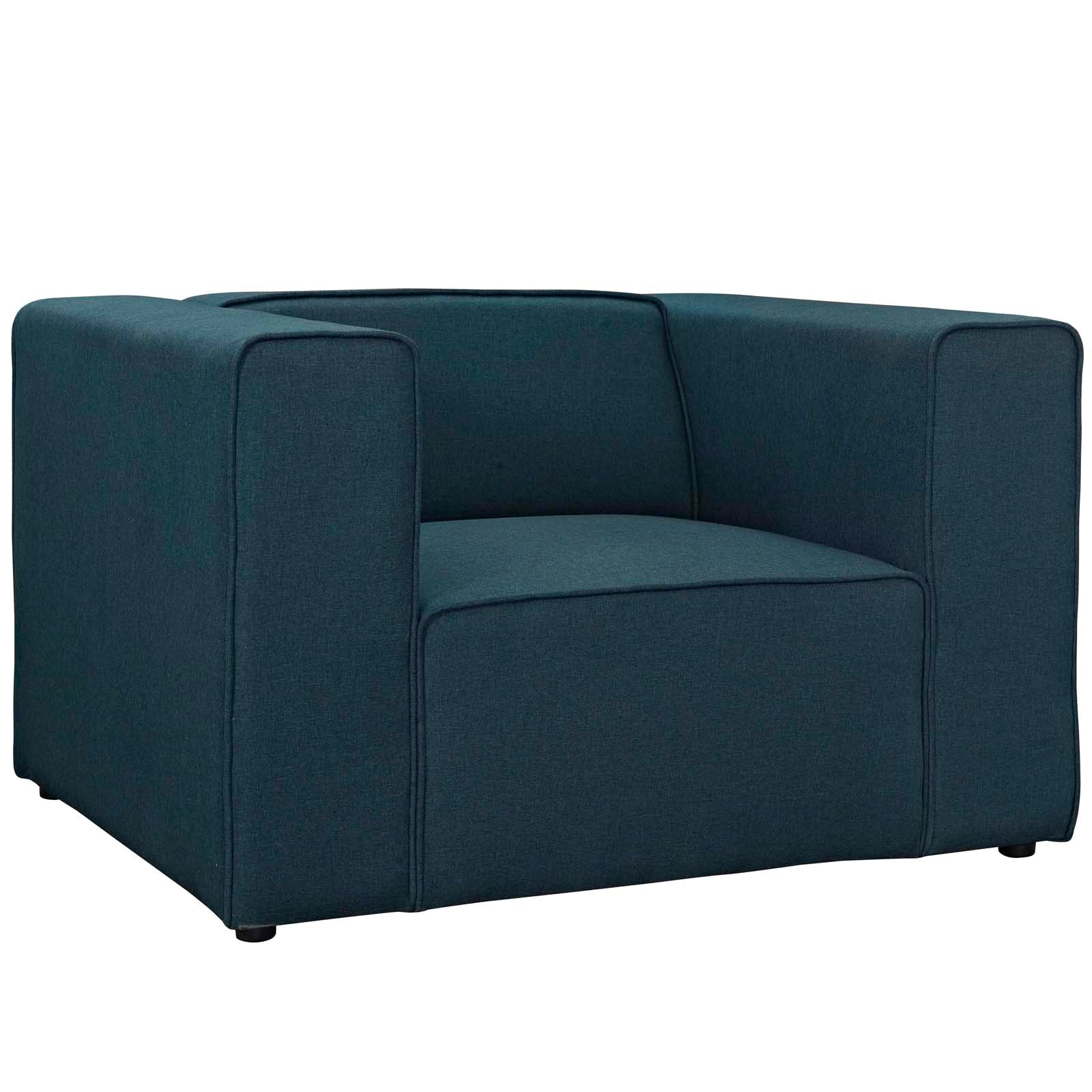 Mingle Upholstered Fabric Armchair - East Shore Modern Home Furnishings