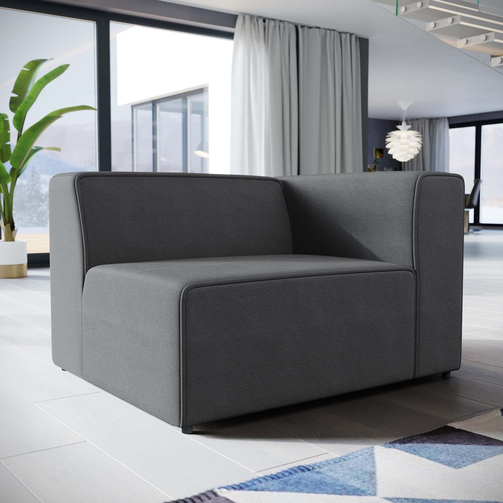 Mingle Fabric Right-Facing Sofa