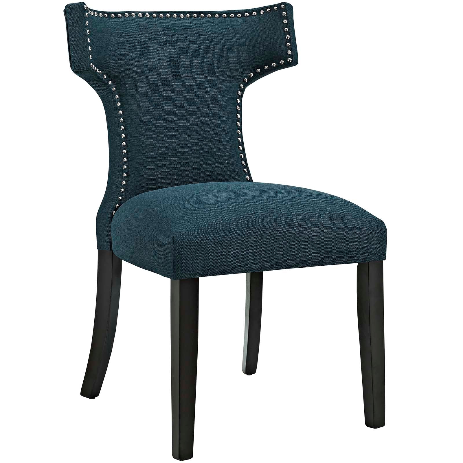 Curve Dining Side Chair Fabric Set of 2 - East Shore Modern Home Furnishings