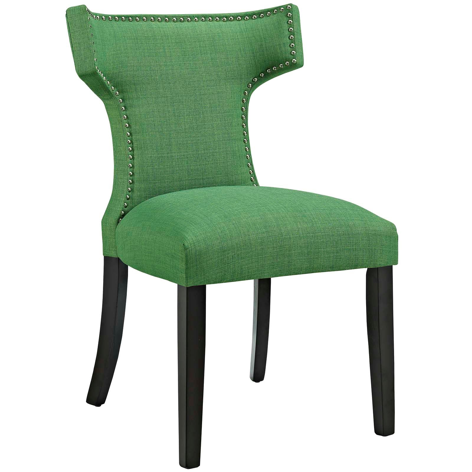 Curve Dining Side Chair Fabric Set of 2 - East Shore Modern Home Furnishings