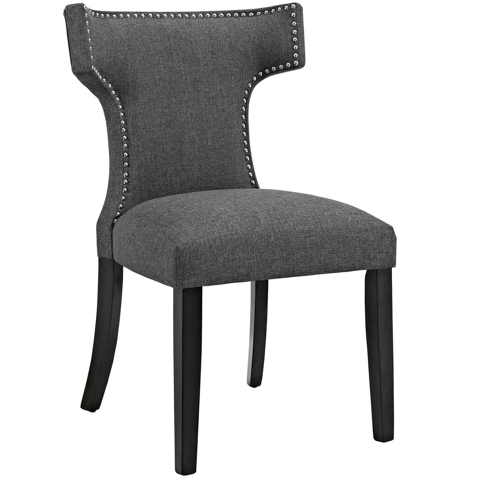 Curve Dining Side Chair Fabric Set of 2 - East Shore Modern Home Furnishings