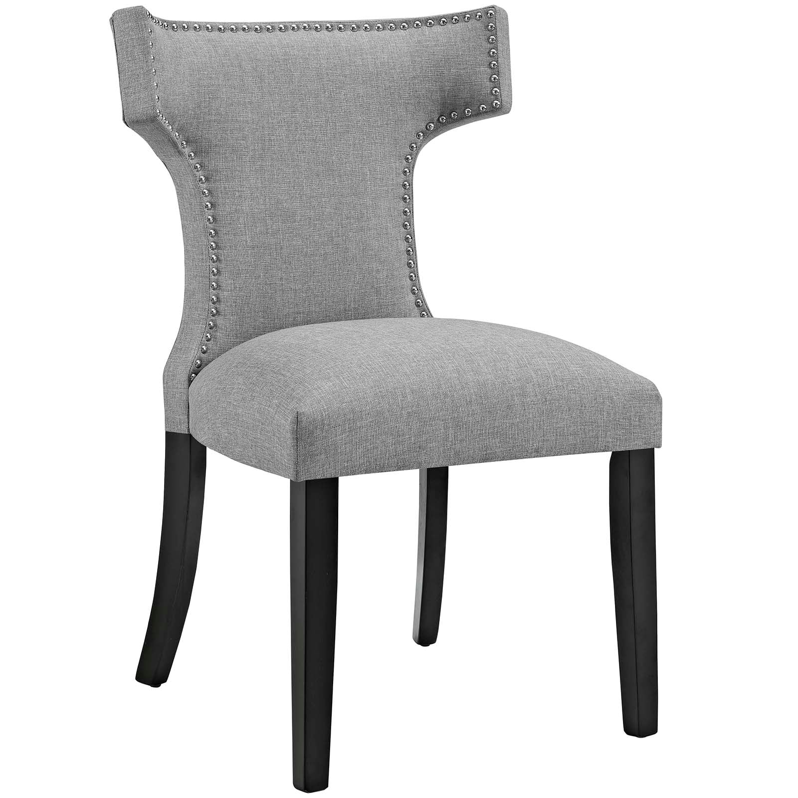Curve Dining Side Chair Fabric Set of 2 - East Shore Modern Home Furnishings