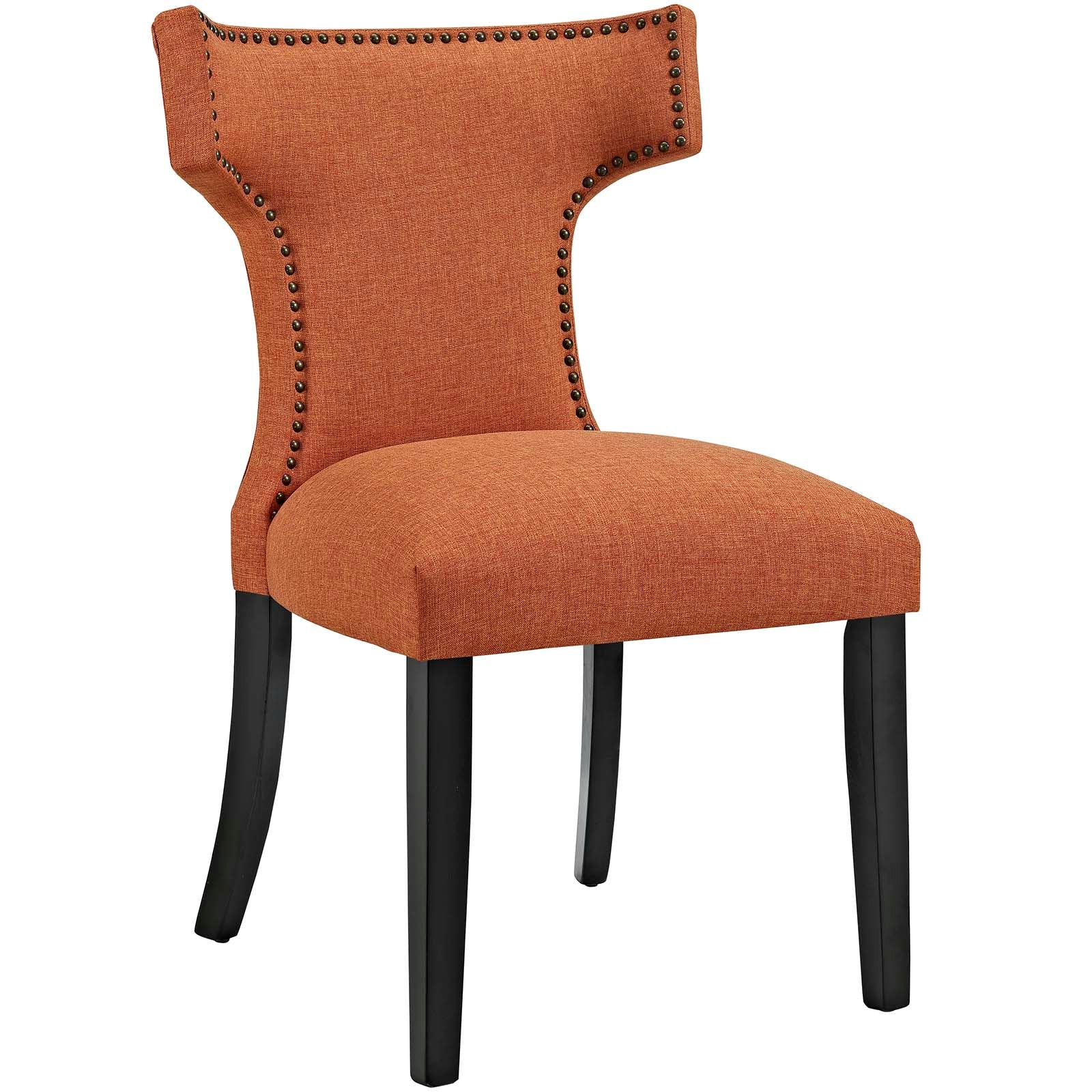 Curve Dining Side Chair Fabric Set of 2 - East Shore Modern Home Furnishings