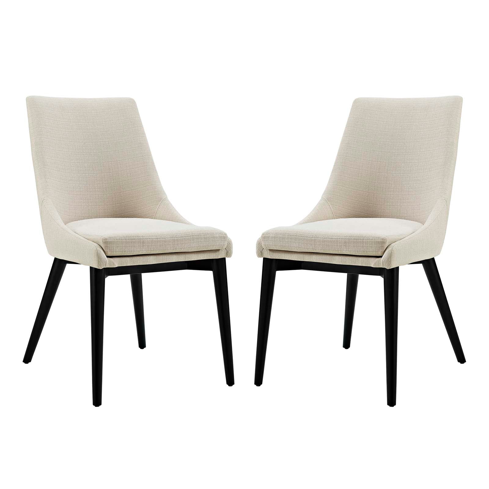 Viscount Dining Side Chair Fabric Set of 2