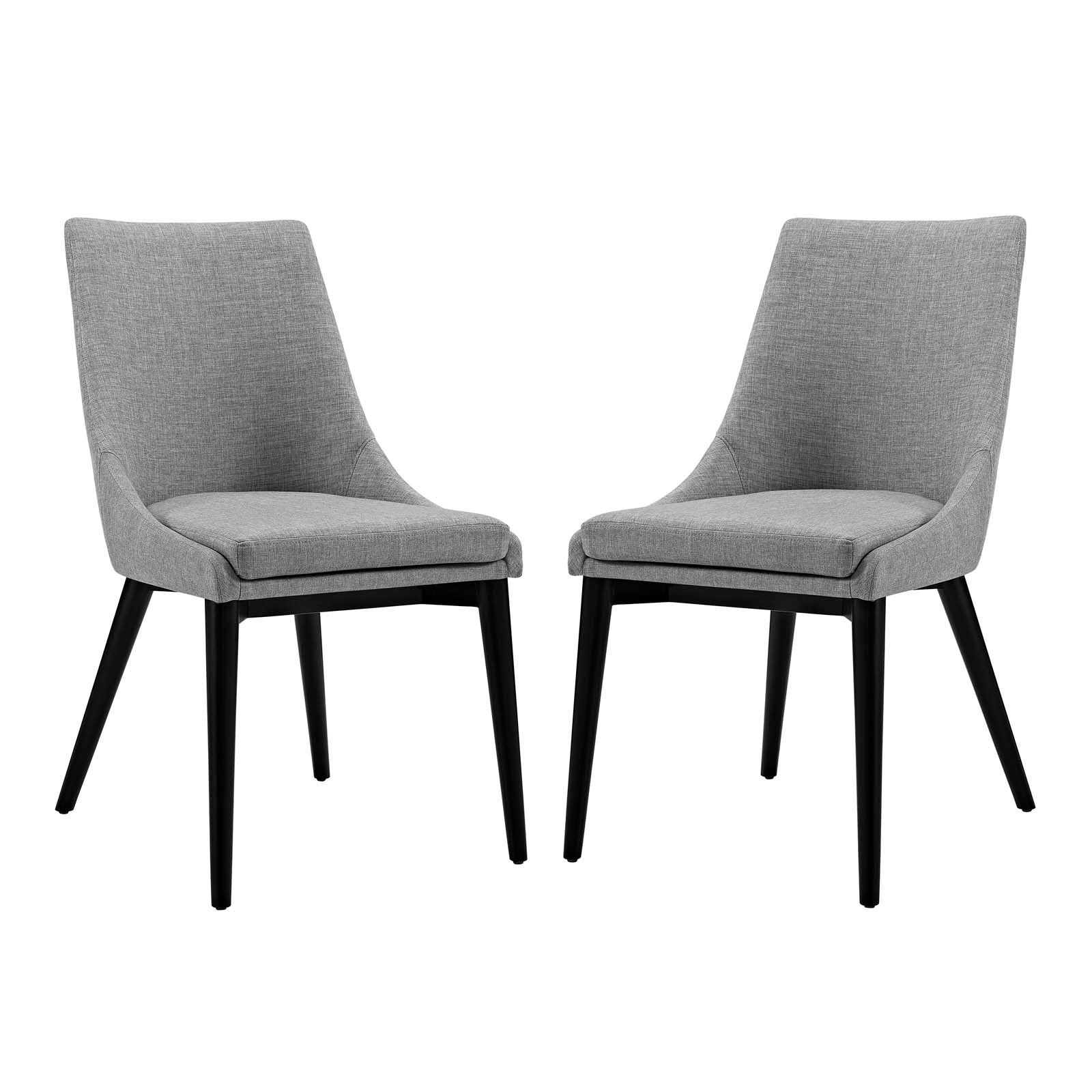 Viscount Dining Side Chair Fabric Set of 2