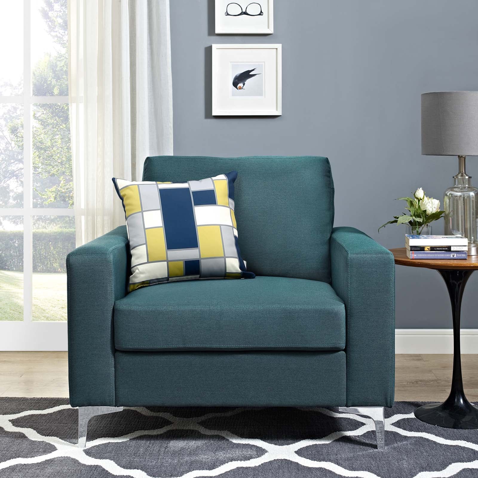 Allure Upholstered Armchair - East Shore Modern Home Furnishings