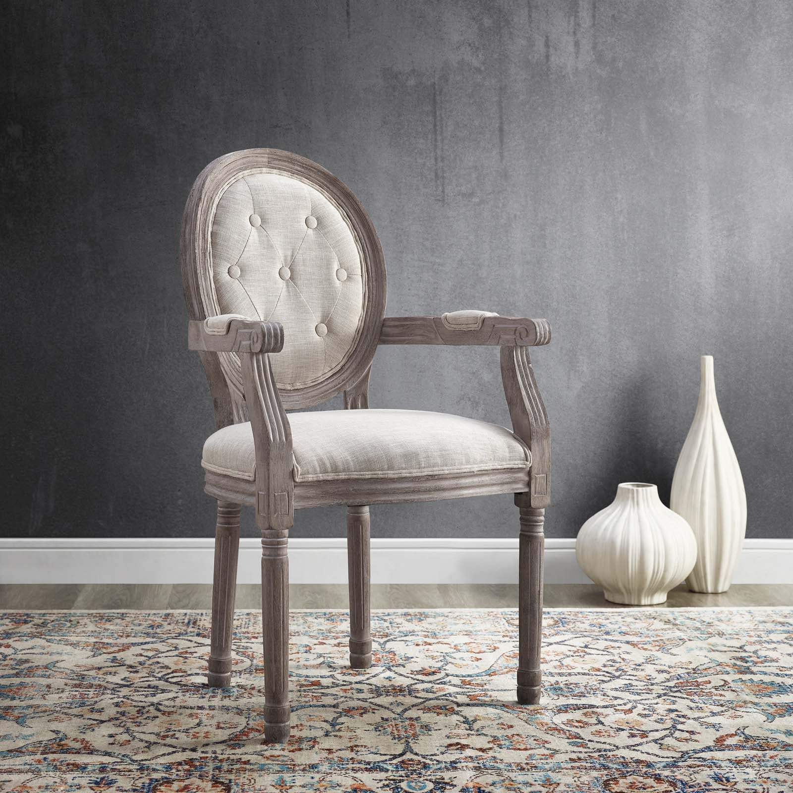 Arise Vintage French Dining Armchair - East Shore Modern Home Furnishings