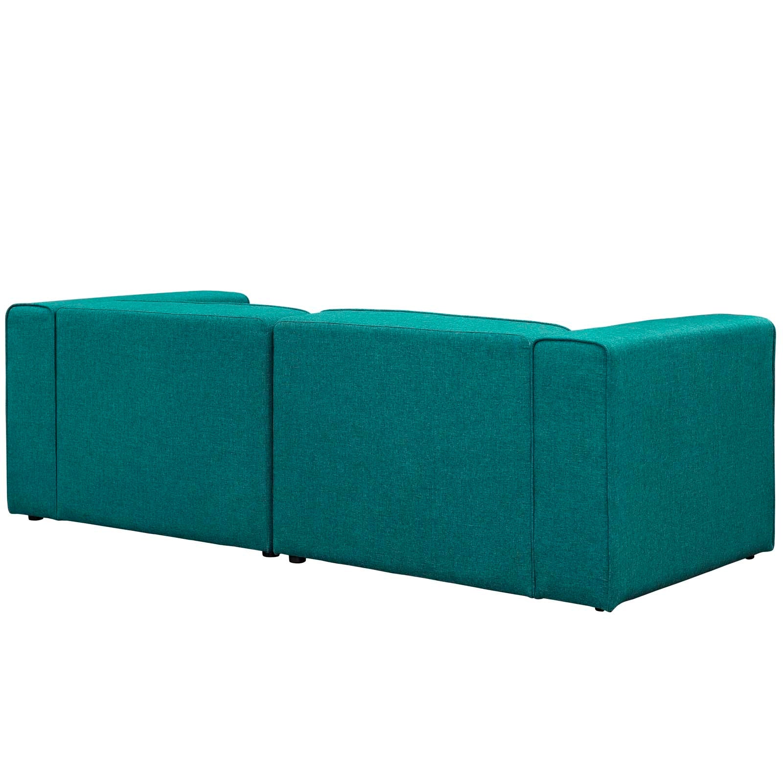Mingle 2 Piece Upholstered Fabric Sectional Sofa Set - East Shore Modern Home Furnishings