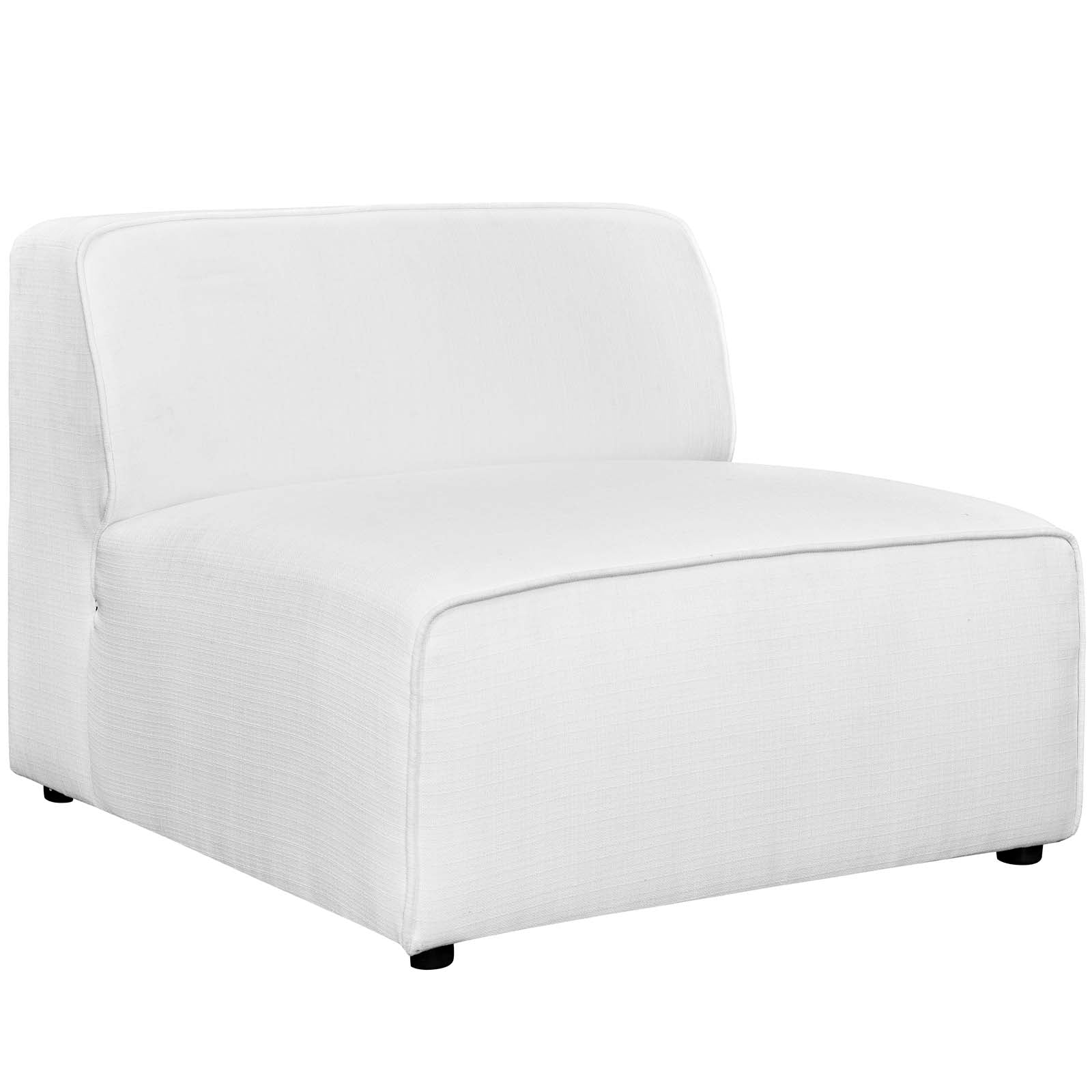Mingle 5 Piece Upholstered Fabric Armless Sectional Sofa Set - East Shore Modern Home Furnishings