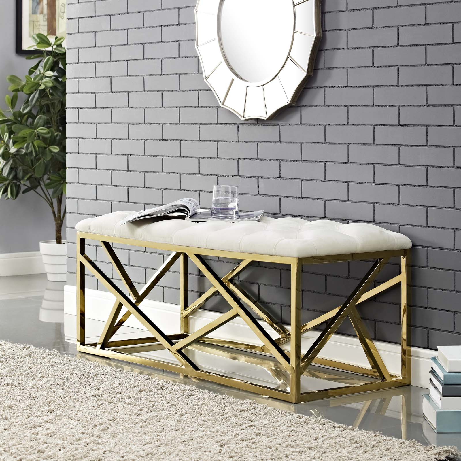 Intersperse Bench - East Shore Modern Home Furnishings