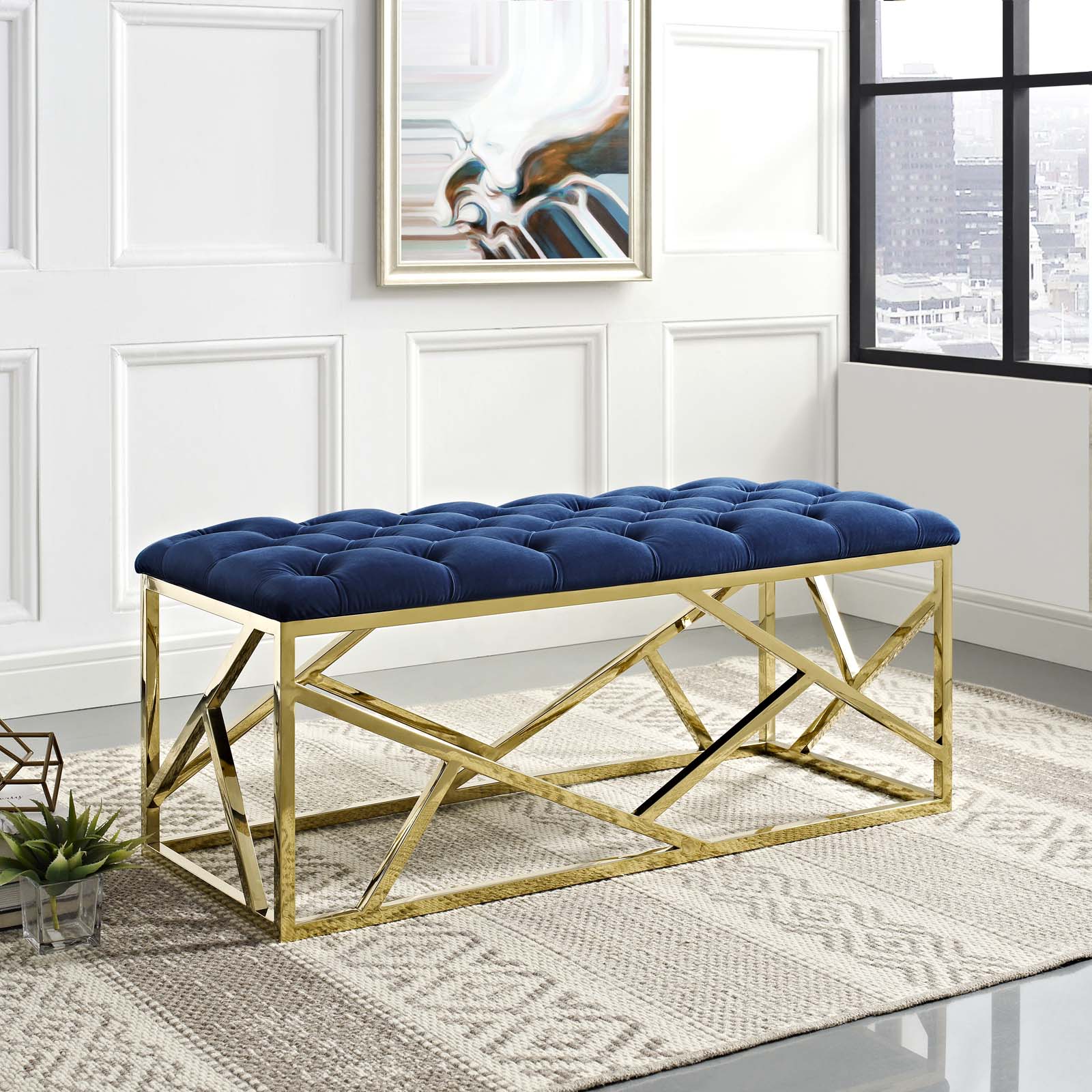 Intersperse Bench - East Shore Modern Home Furnishings