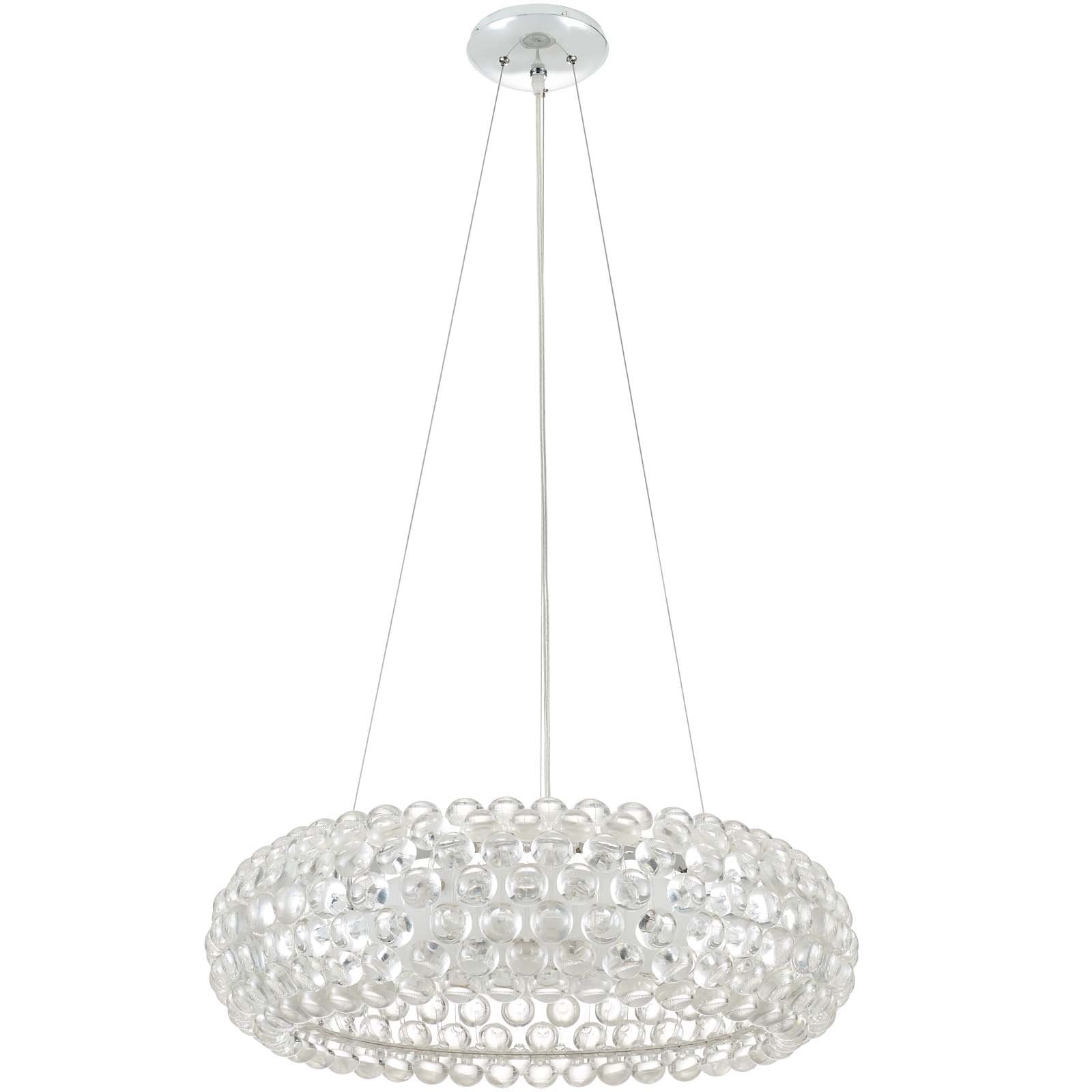 Halo 25" Pendant Chandelier - East Shore Modern Home Furnishings