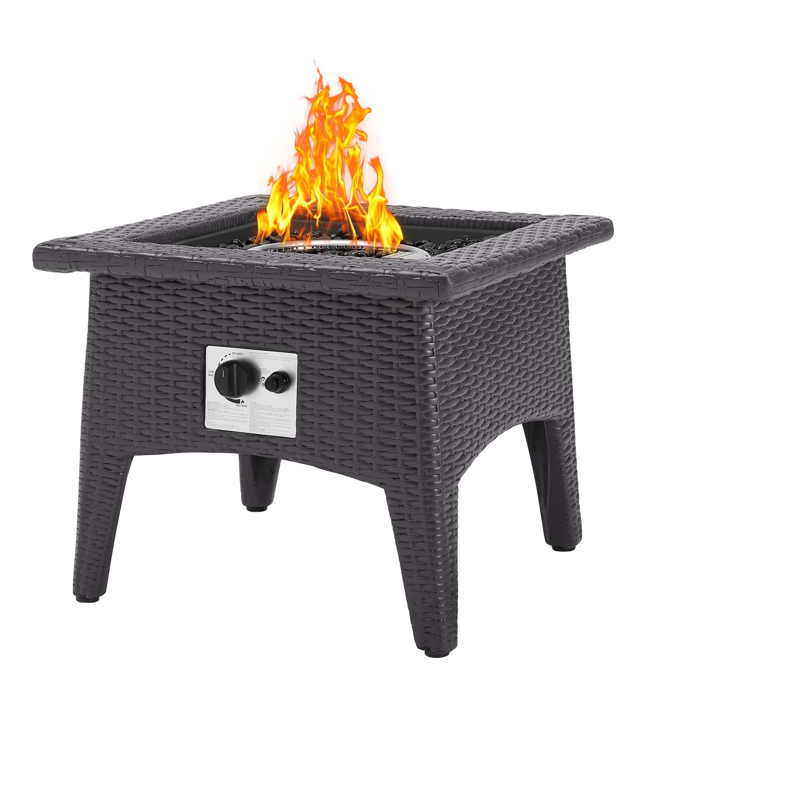 Vivacity Outdoor Patio Fire Pit Table