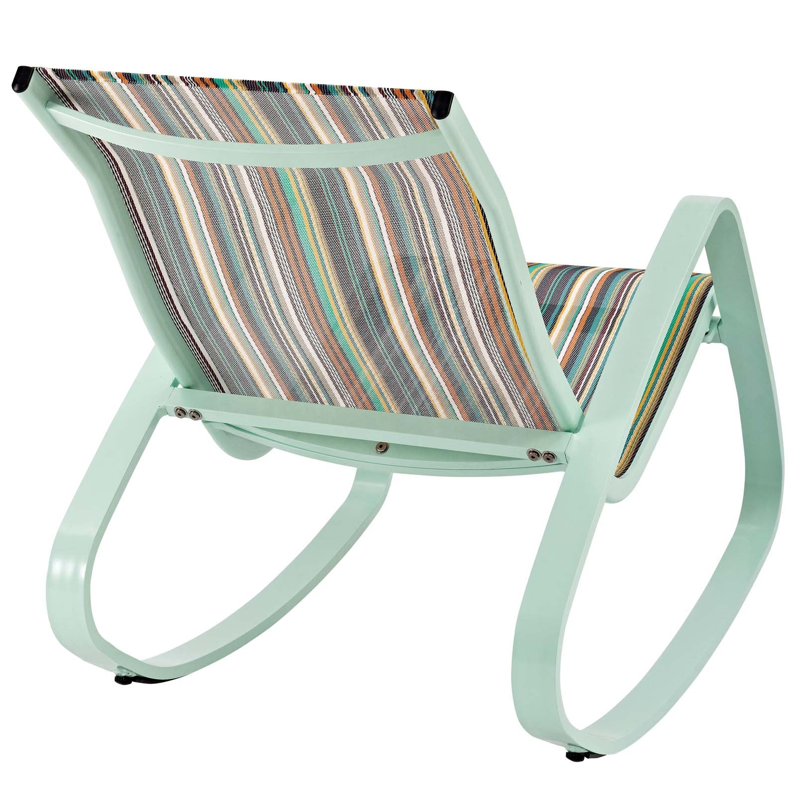 Traveler Rocking Outdoor Patio Mesh Sling Lounge Chair