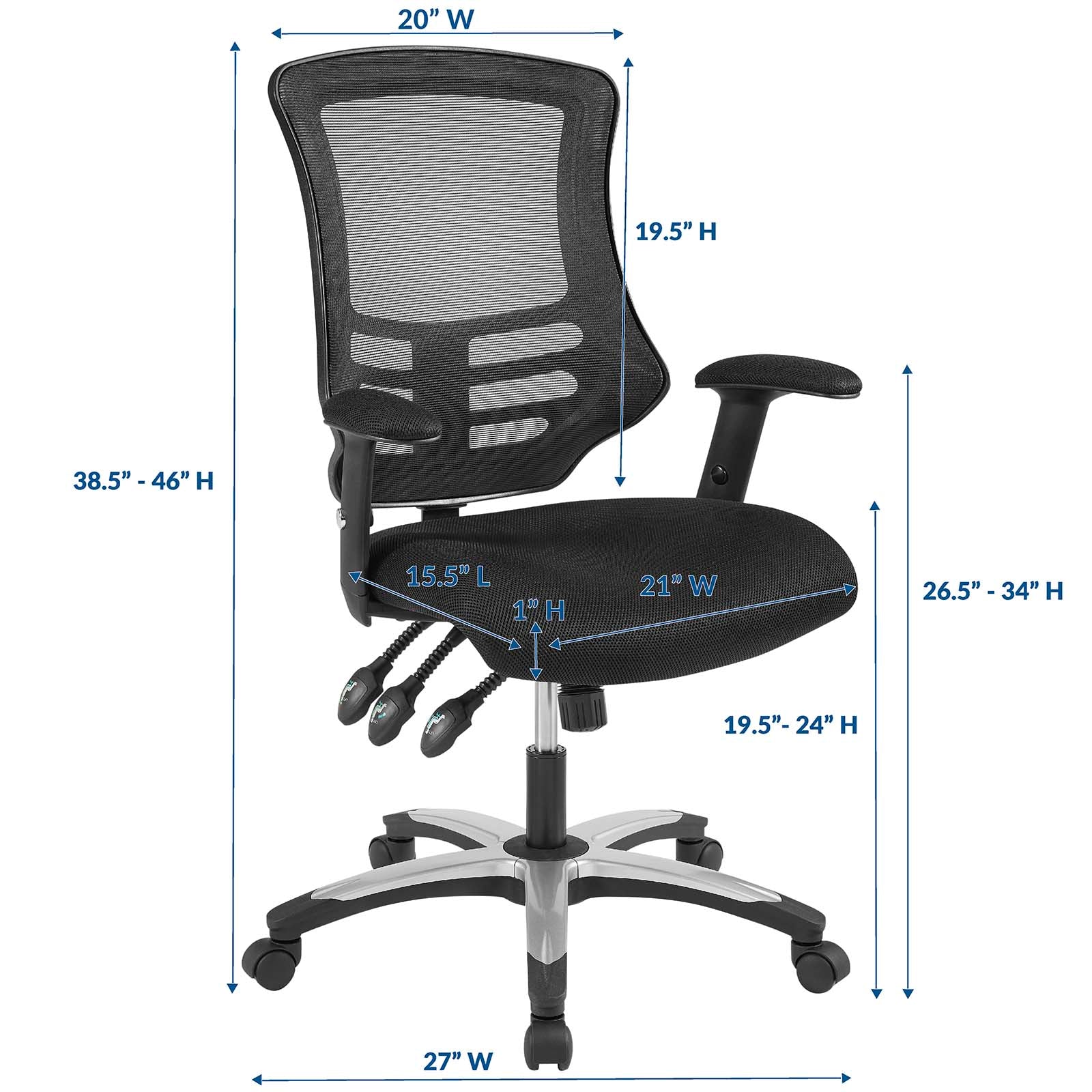 Calibrate Mesh Office Chair - East Shore Modern Home Furnishings