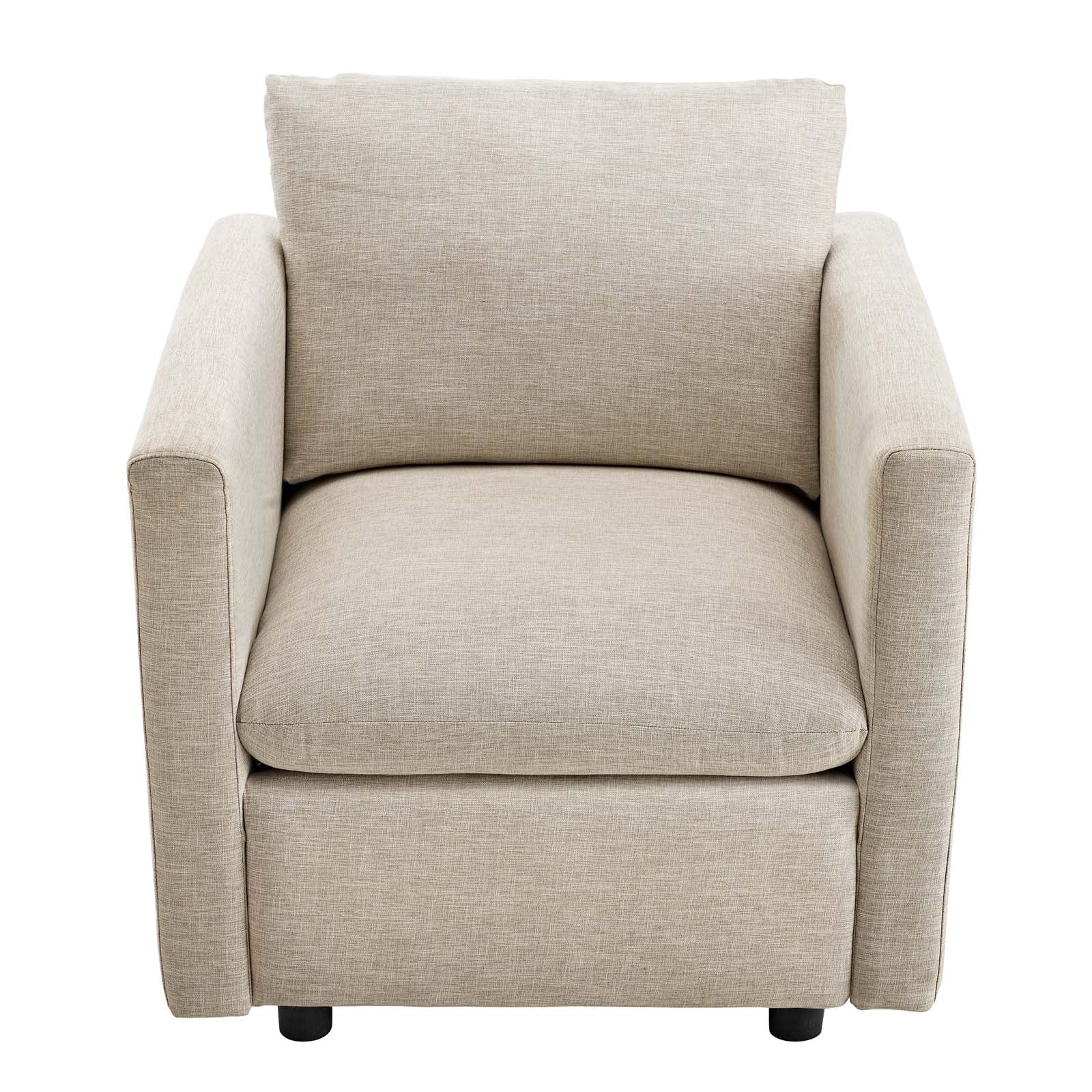 Activate Upholstered Fabric Armchair - East Shore Modern Home Furnishings