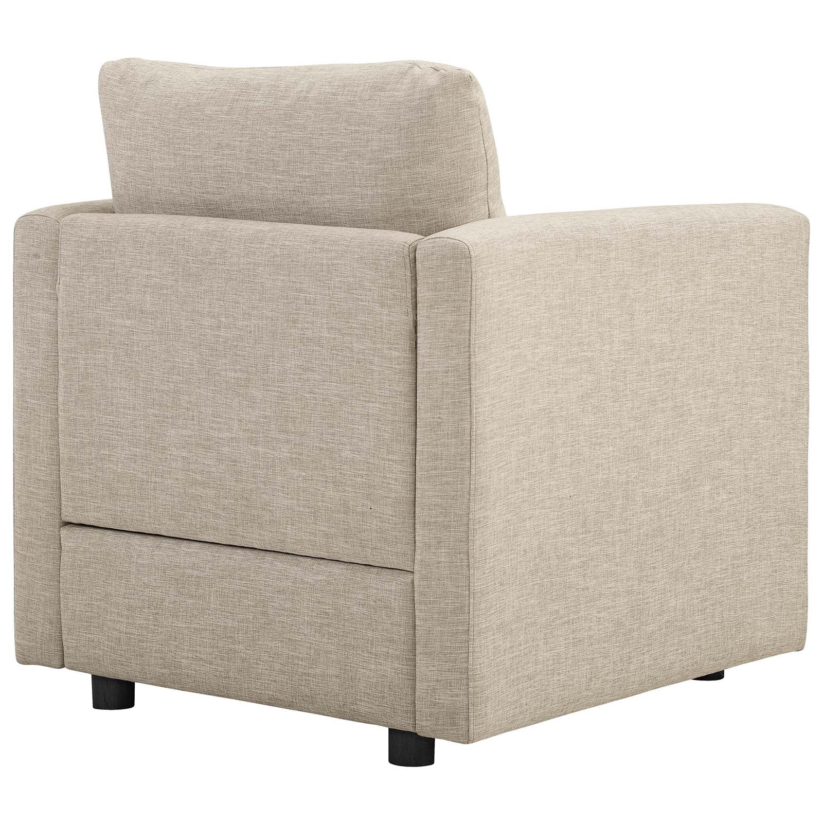 Activate Upholstered Fabric Armchair - East Shore Modern Home Furnishings