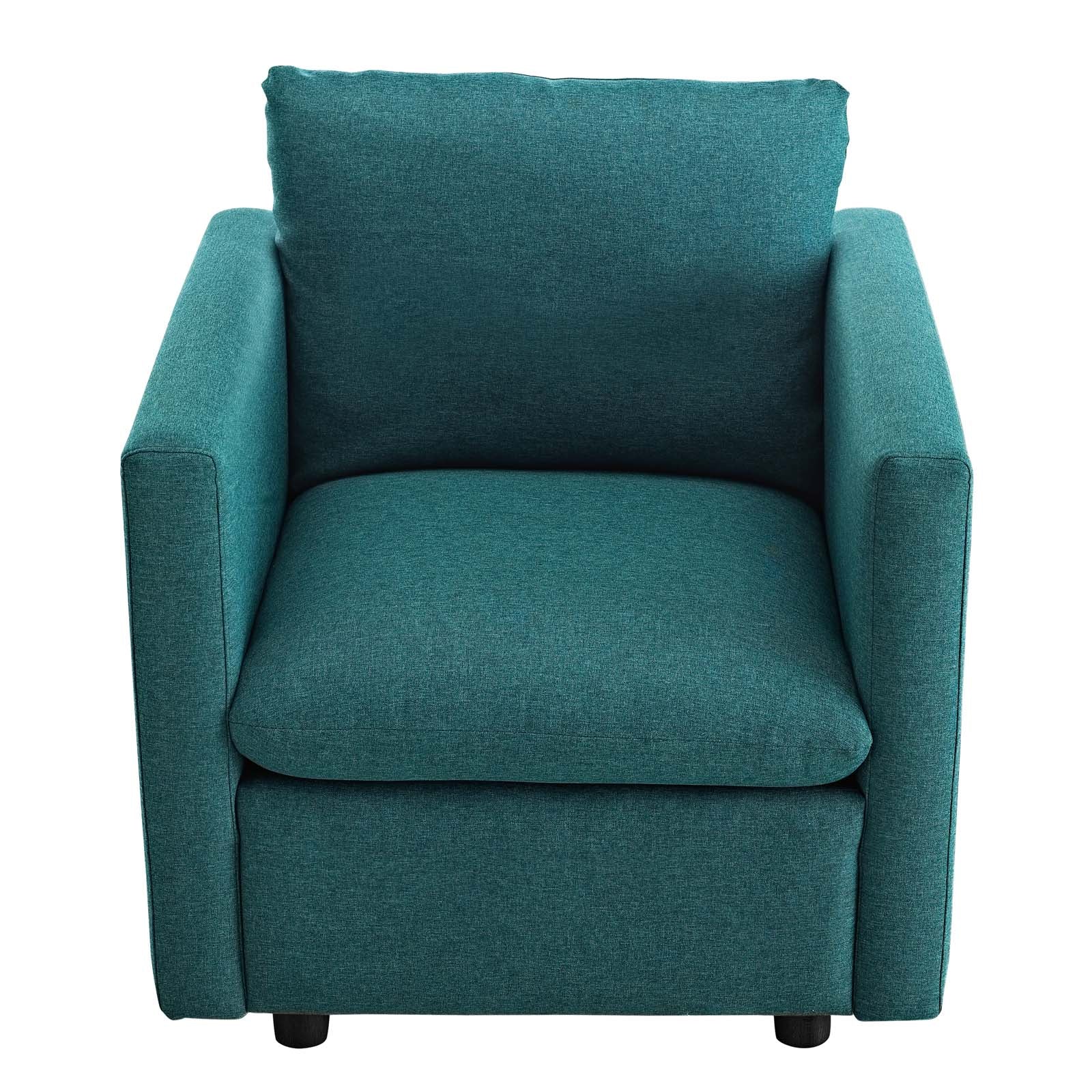 Activate Upholstered Fabric Armchair - East Shore Modern Home Furnishings