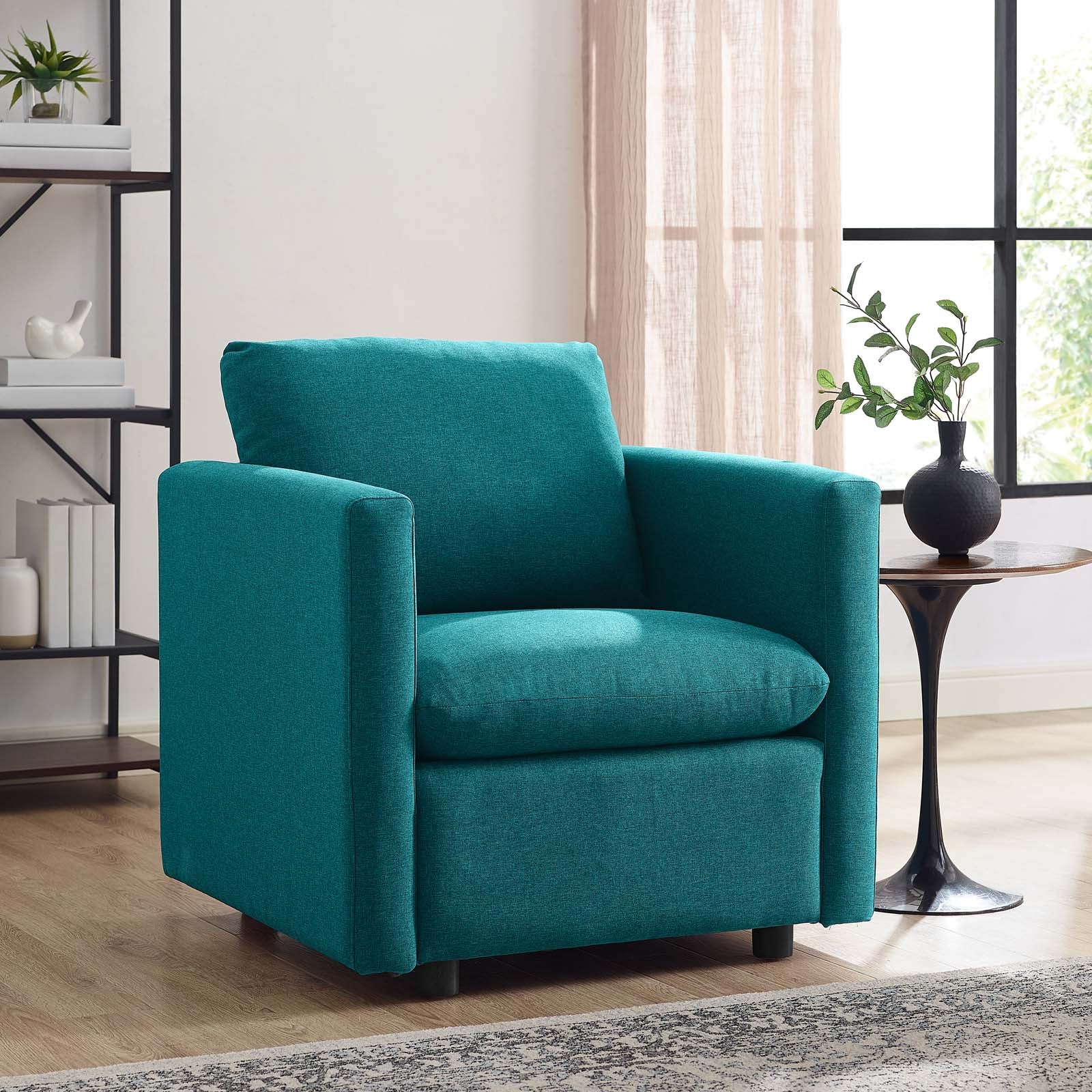 Activate Upholstered Fabric Armchair - East Shore Modern Home Furnishings