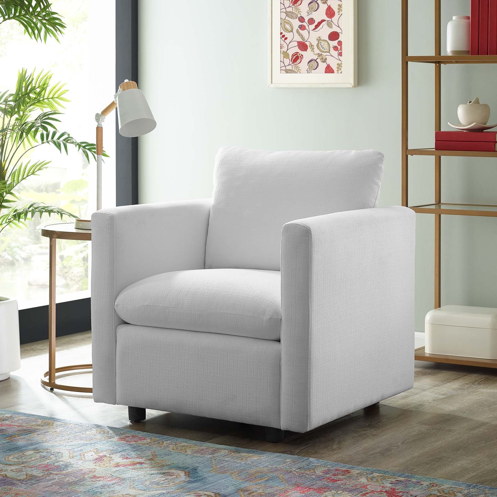 Activate Upholstered Fabric Armchair - East Shore Modern Home Furnishings