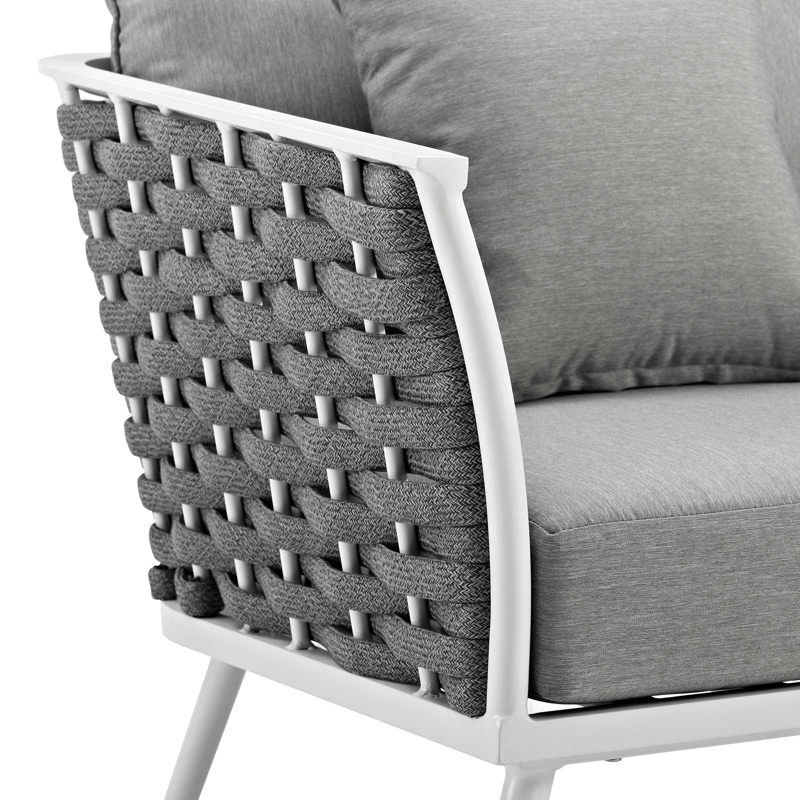 Stance Outdoor Patio Aluminum Armchair