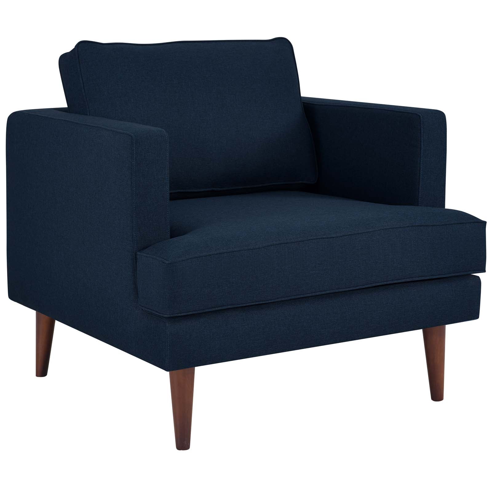 Agile Upholstered Fabric Armchair - East Shore Modern Home Furnishings