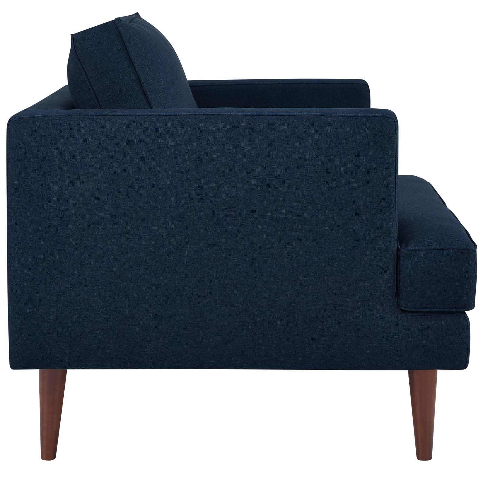 Agile Upholstered Fabric Armchair - East Shore Modern Home Furnishings