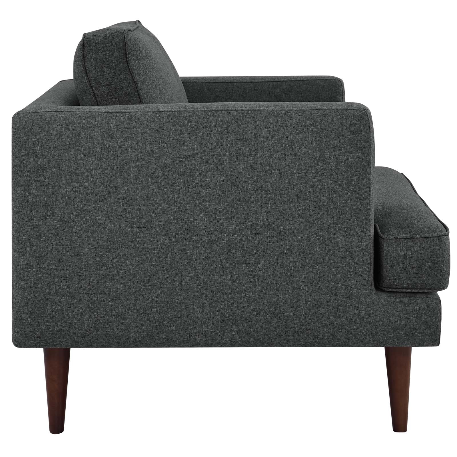 Agile Upholstered Fabric Armchair - East Shore Modern Home Furnishings