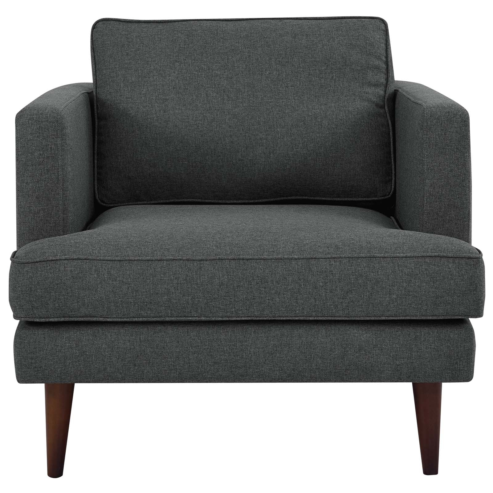 Agile Upholstered Fabric Armchair - East Shore Modern Home Furnishings