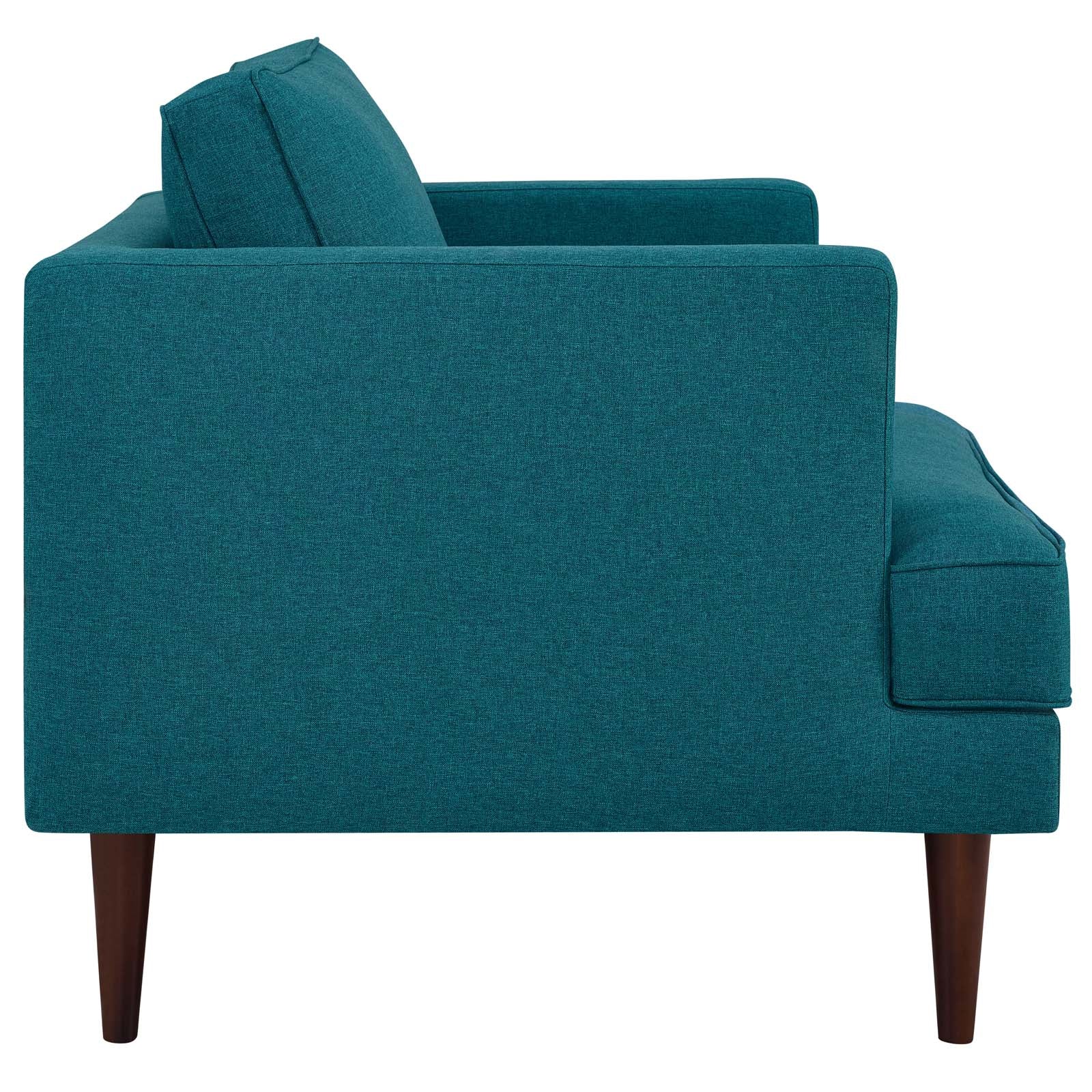 Agile Upholstered Fabric Armchair - East Shore Modern Home Furnishings