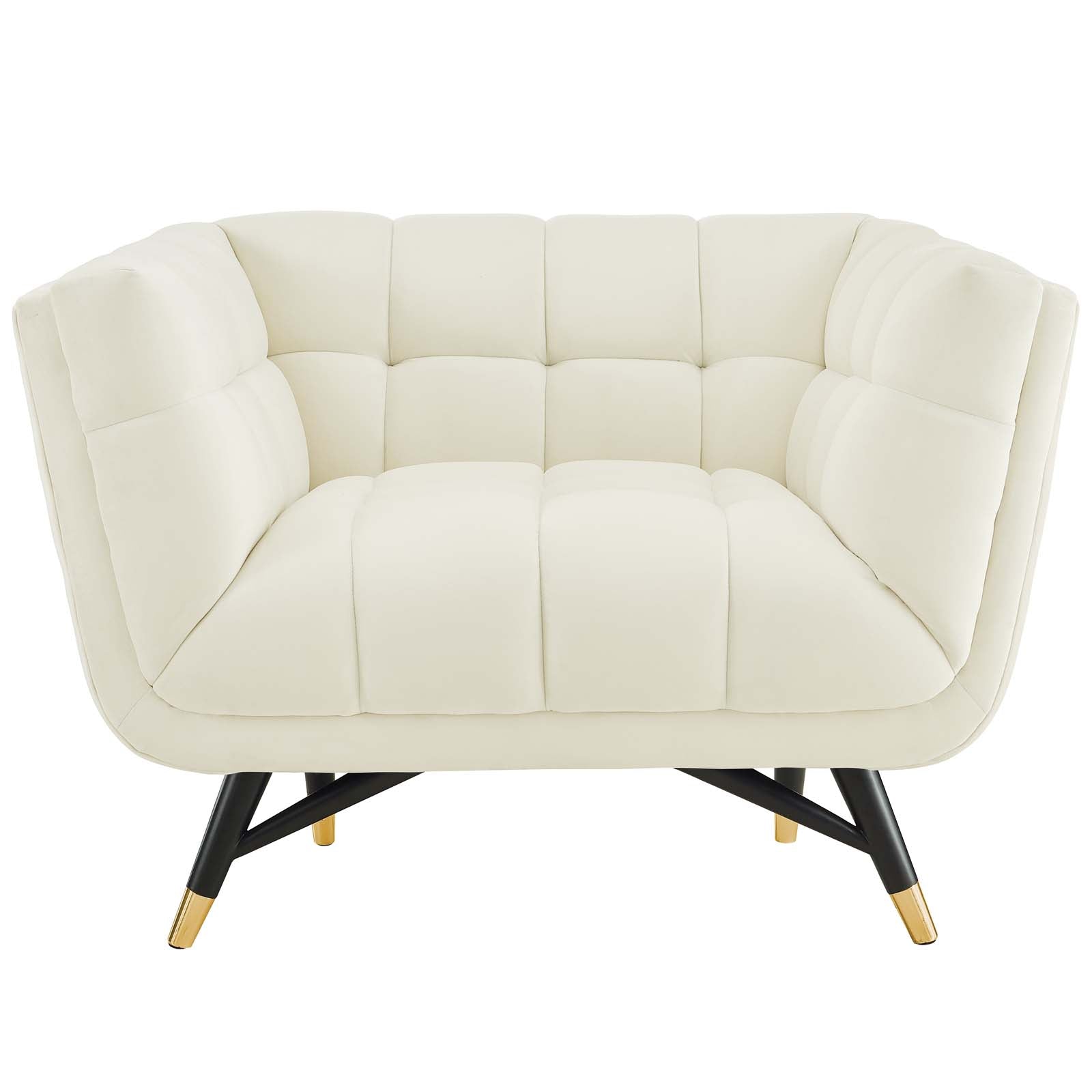 Adept Performance Velvet Armchair - East Shore Modern Home Furnishings