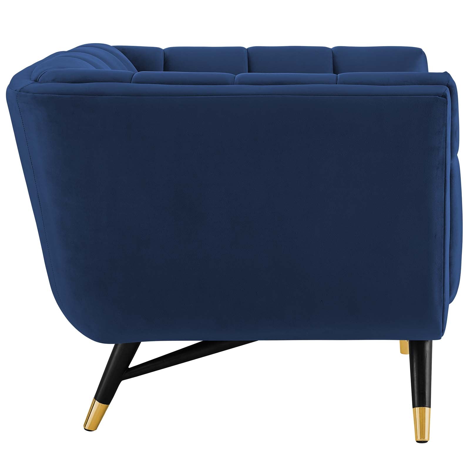 Adept Performance Velvet Armchair - East Shore Modern Home Furnishings