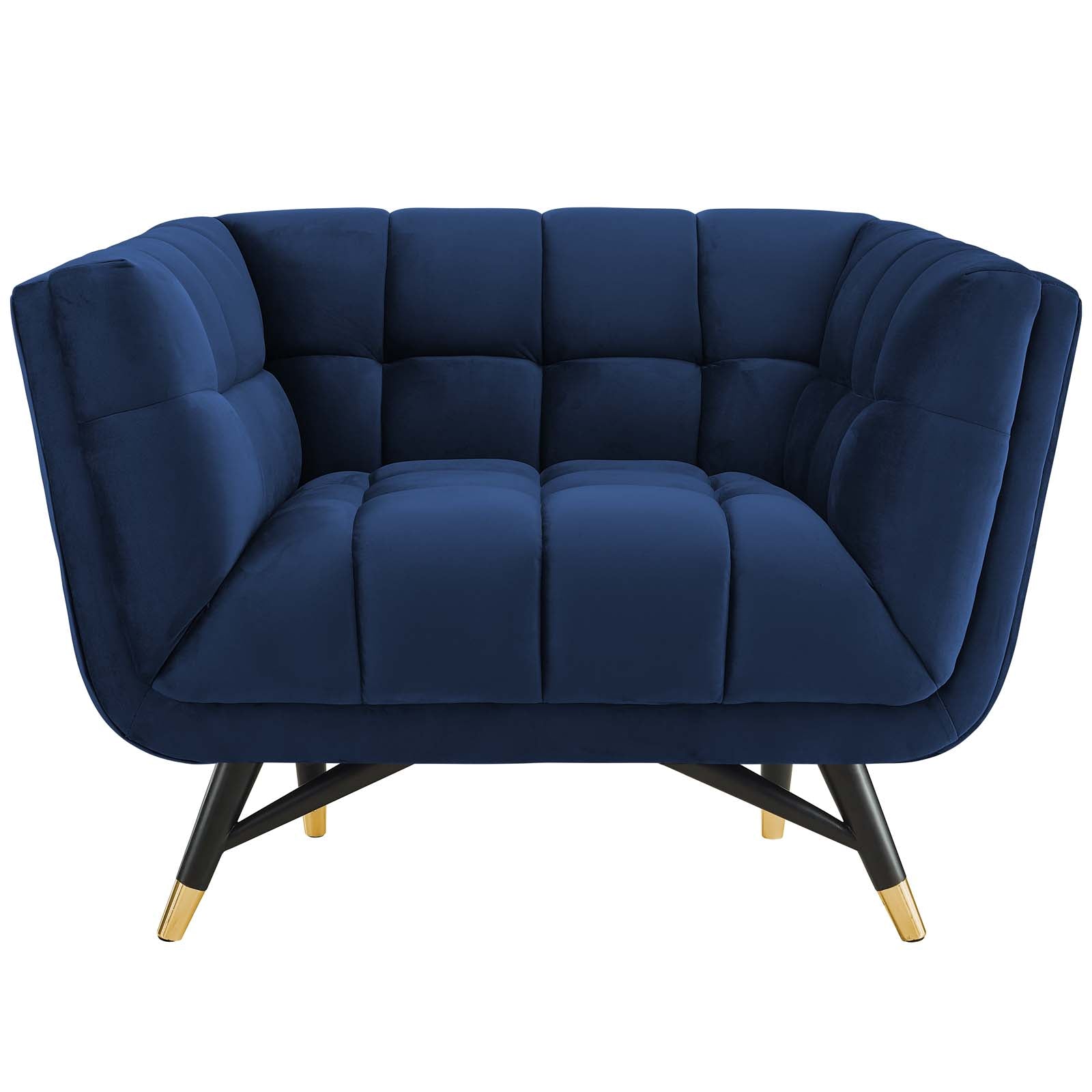 Adept Performance Velvet Armchair - East Shore Modern Home Furnishings