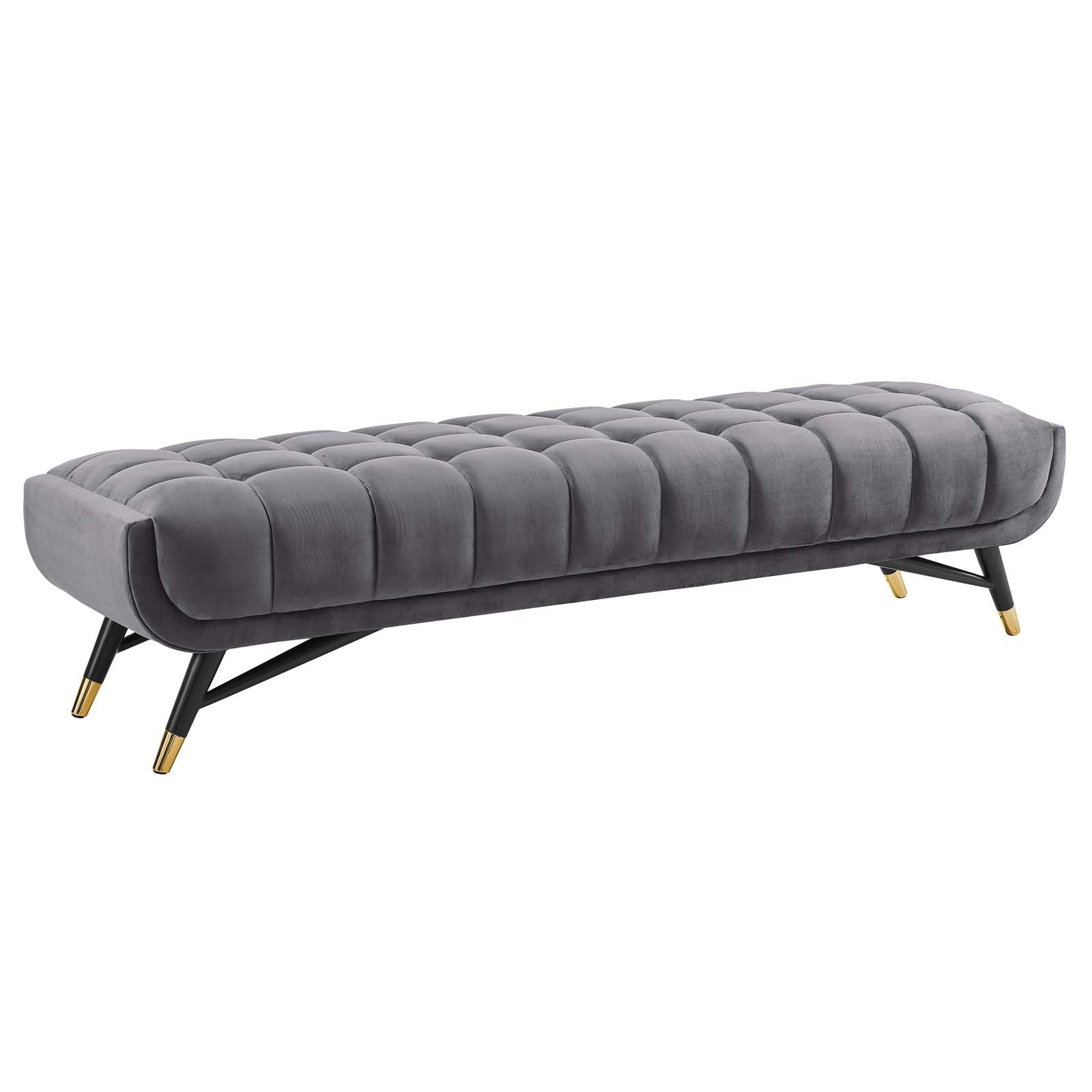 Adept Performance Velvet Bench - East Shore Modern Home Furnishings