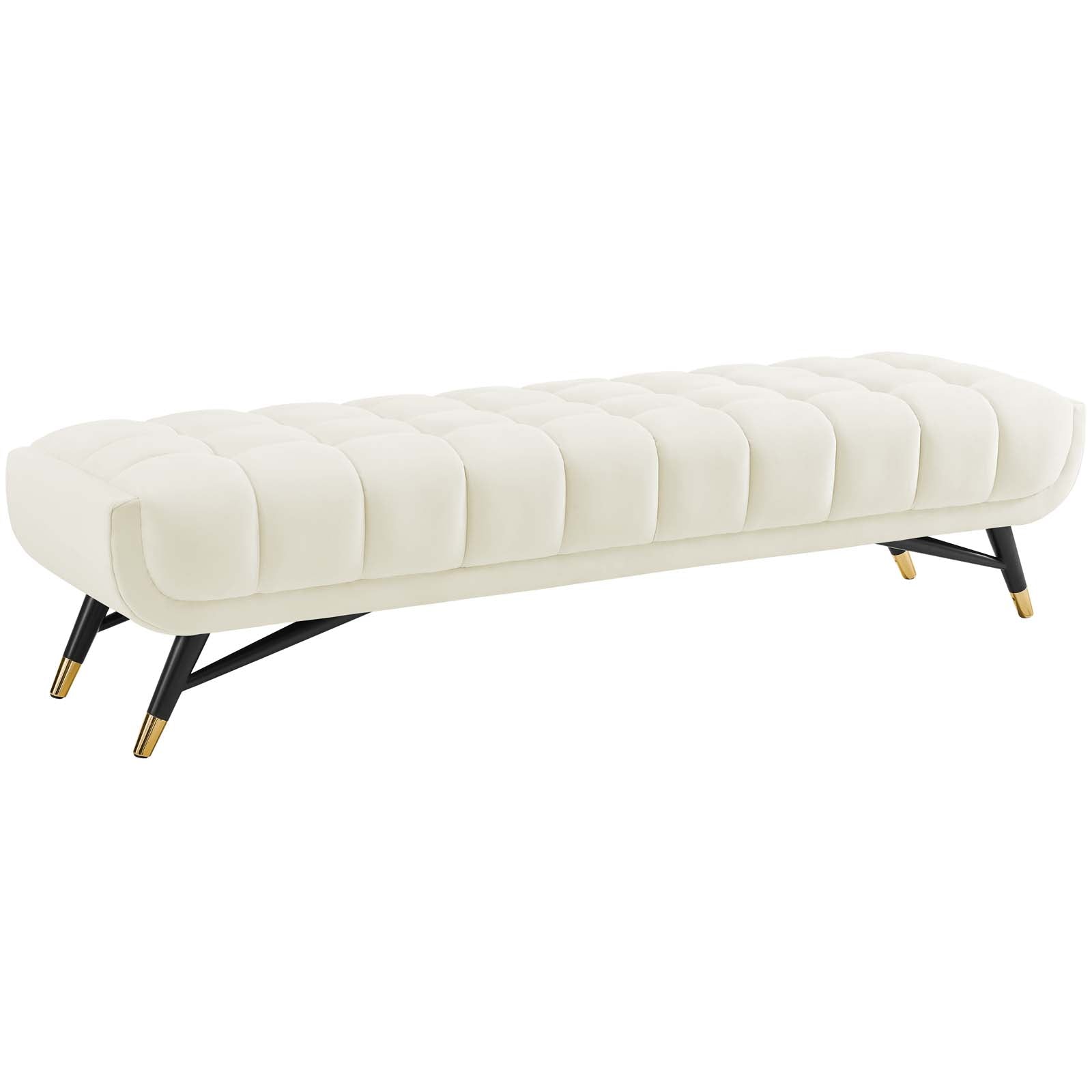 Adept Performance Velvet Bench - East Shore Modern Home Furnishings