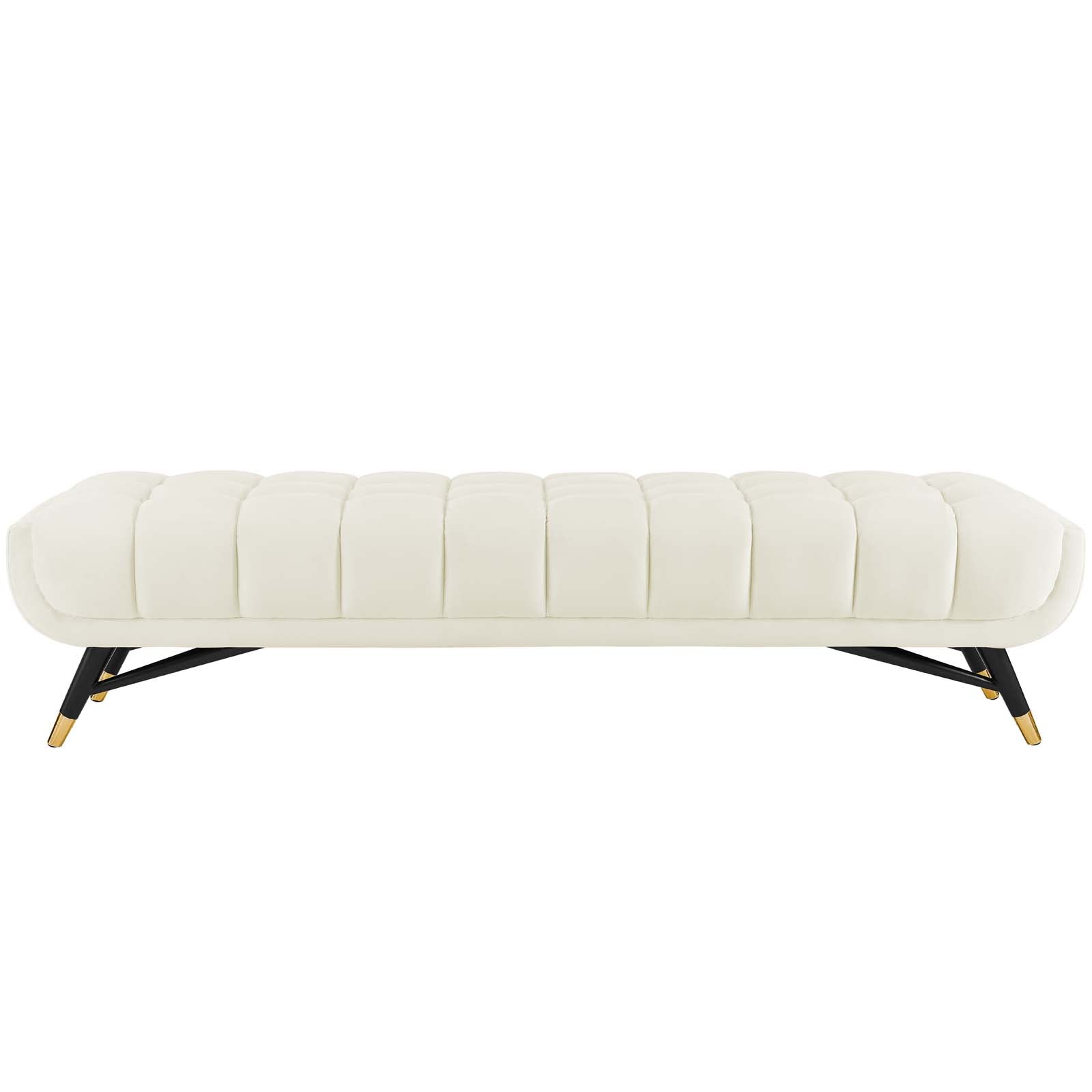 Adept Performance Velvet Bench - East Shore Modern Home Furnishings