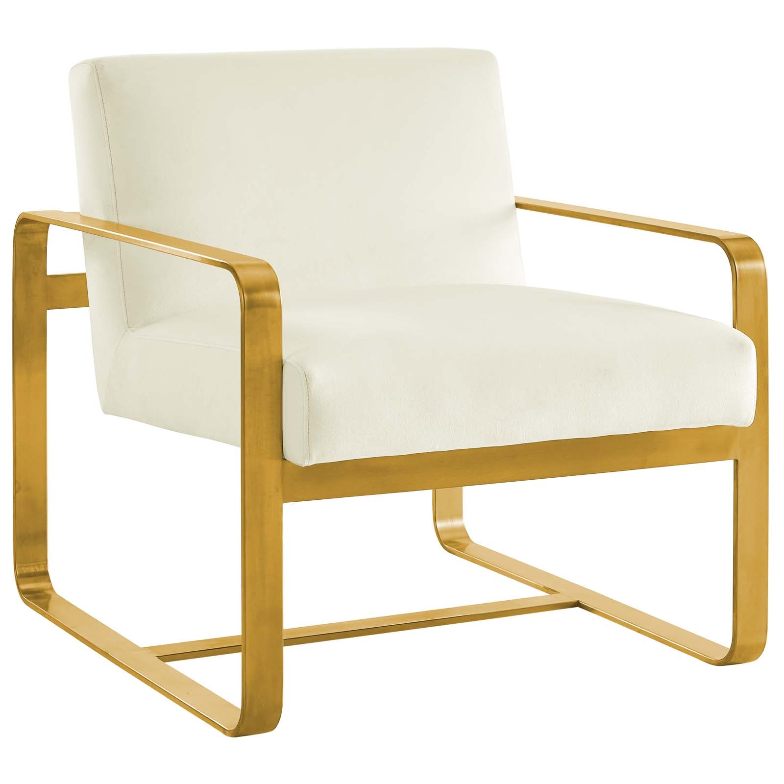 Astute Performance Velvet Armchair - East Shore Modern Home Furnishings