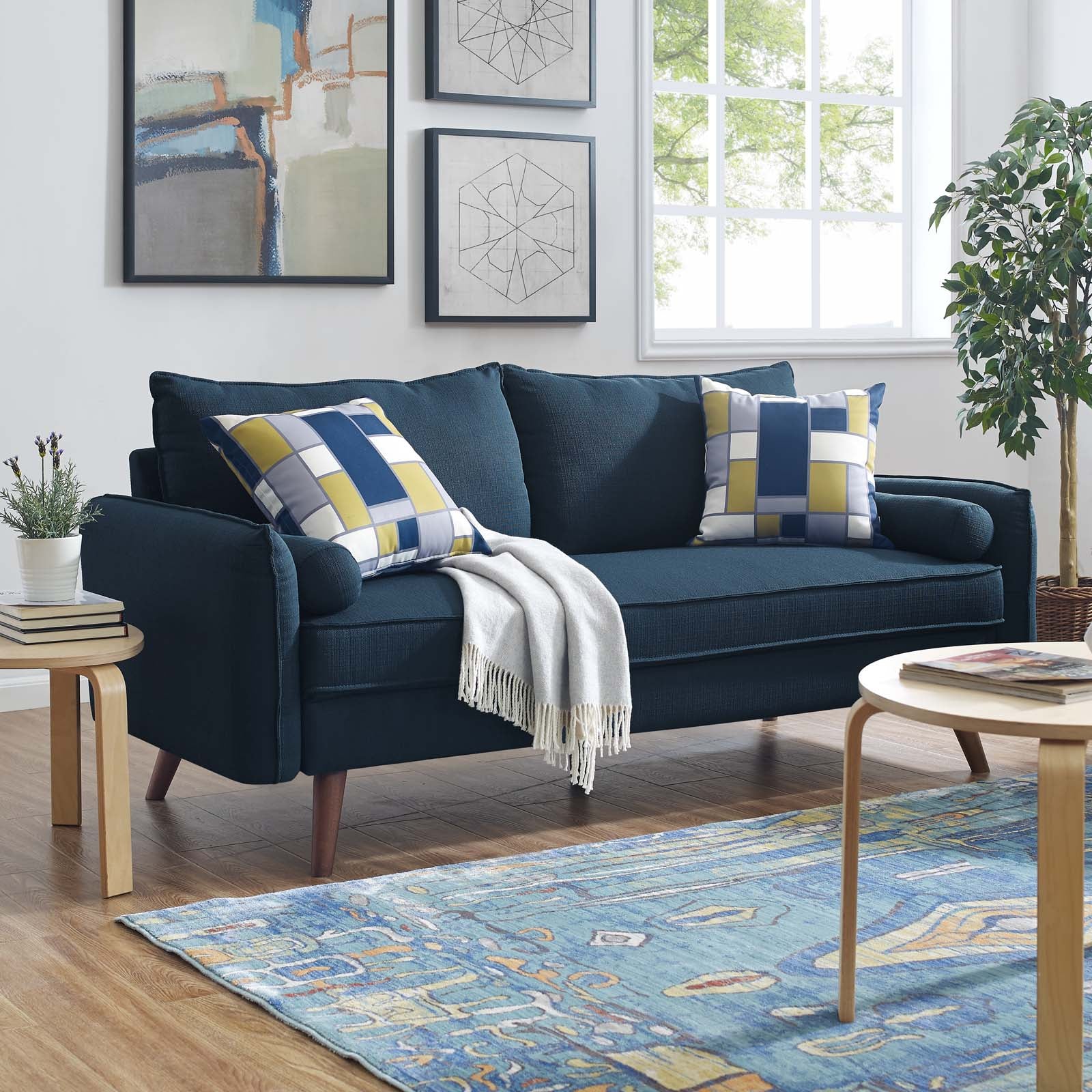 Revive Upholstered Fabric Sofa - East Shore Modern Home Furnishings