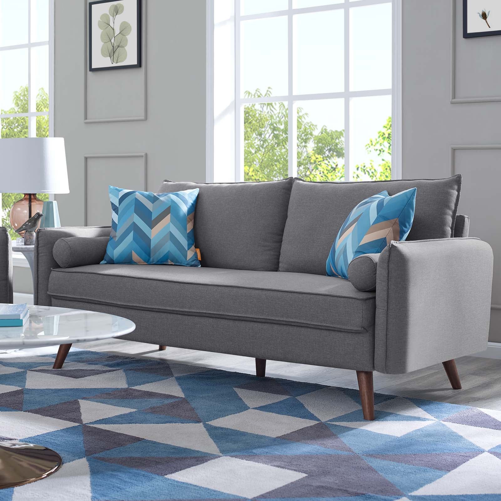 Revive Upholstered Fabric Sofa