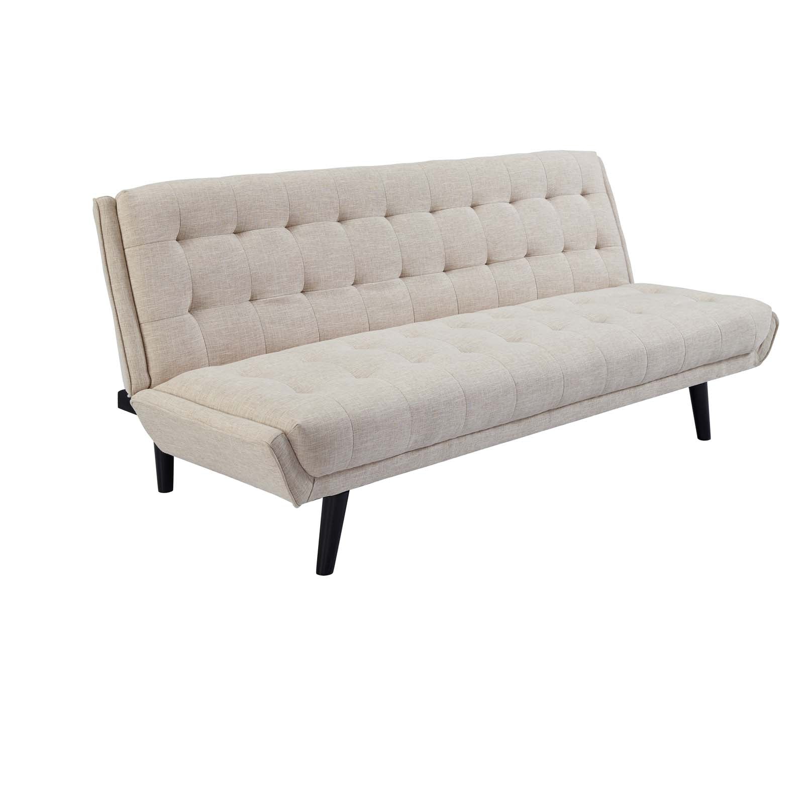 Glance Tufted Convertible Fabric Sofa Bed - East Shore Modern Home Furnishings