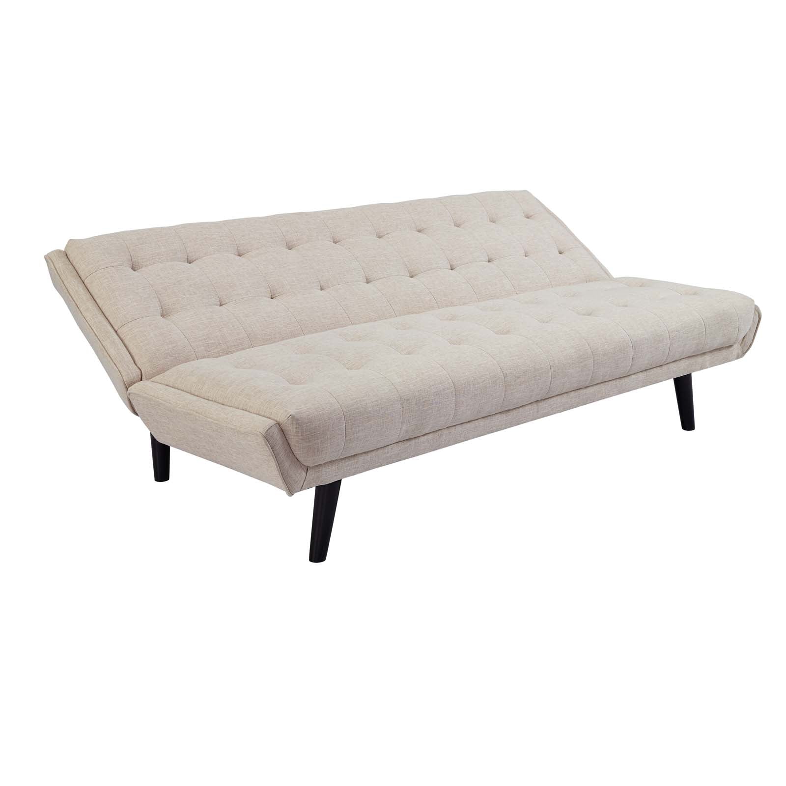 Glance Tufted Convertible Fabric Sofa Bed - East Shore Modern Home Furnishings