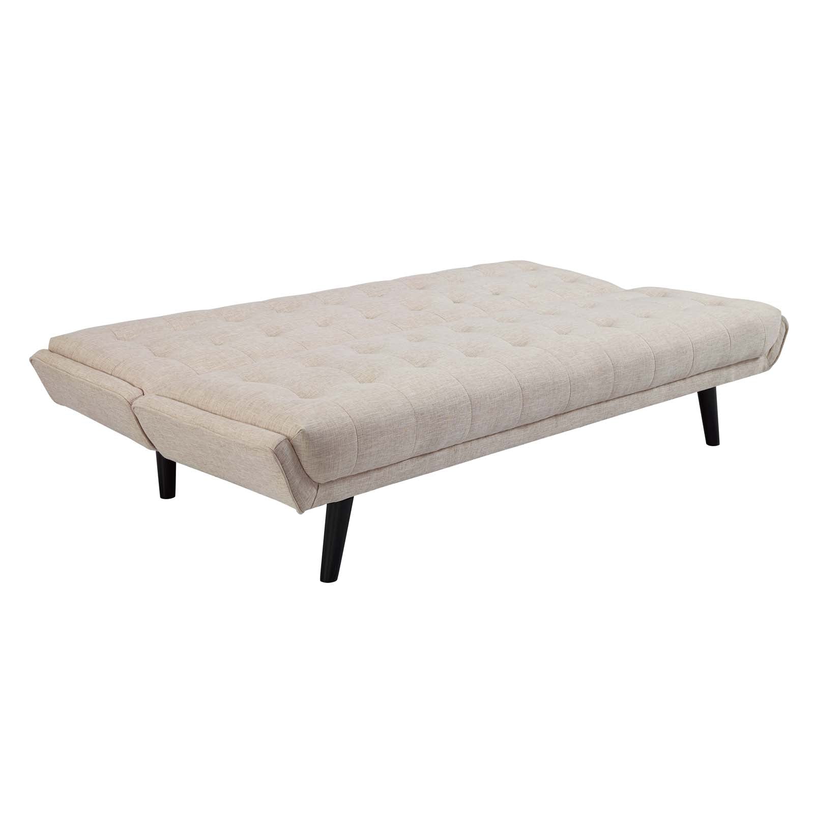 Glance Tufted Convertible Fabric Sofa Bed - East Shore Modern Home Furnishings